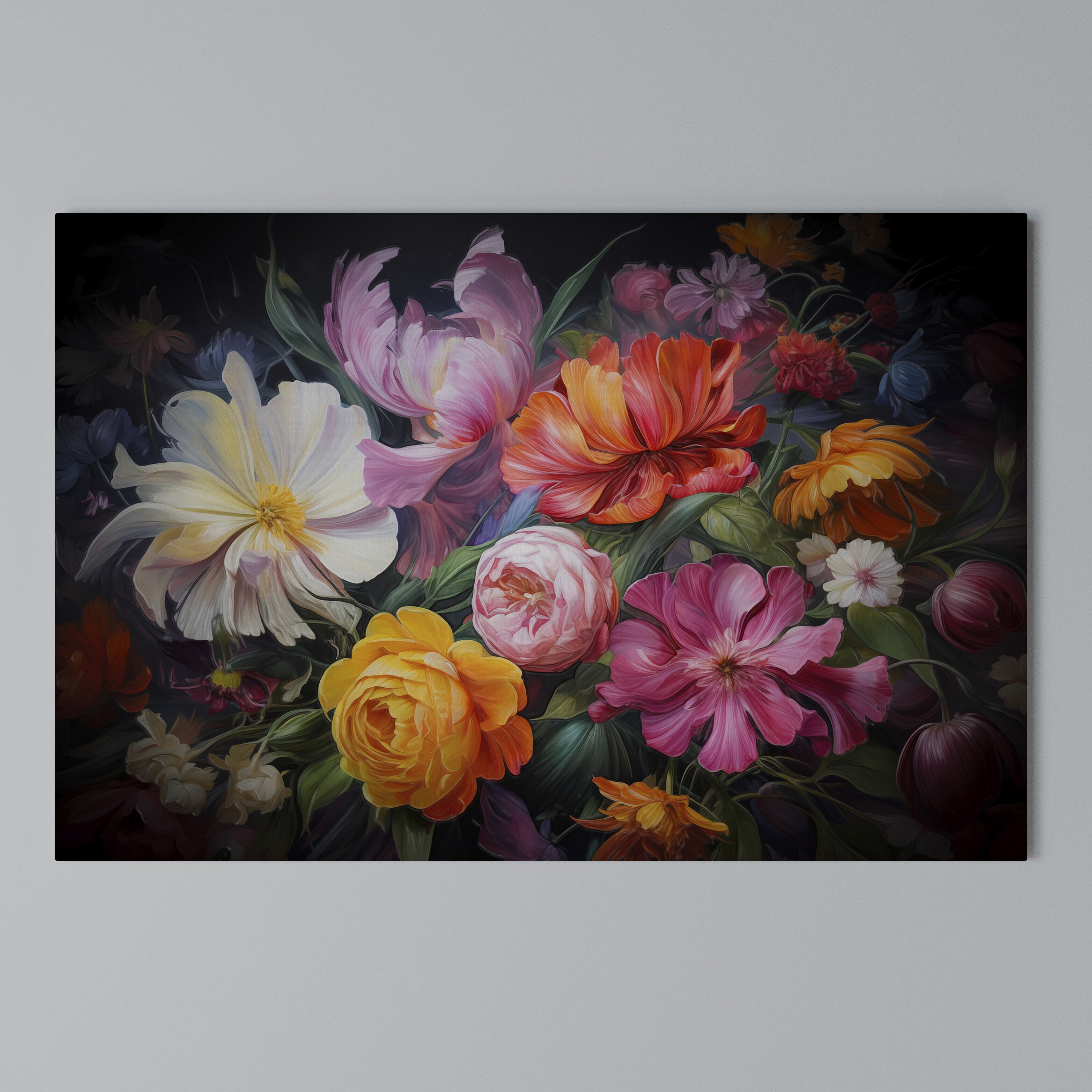 EPHEMERAL BOUQUET Poziomy obraz na płótnie