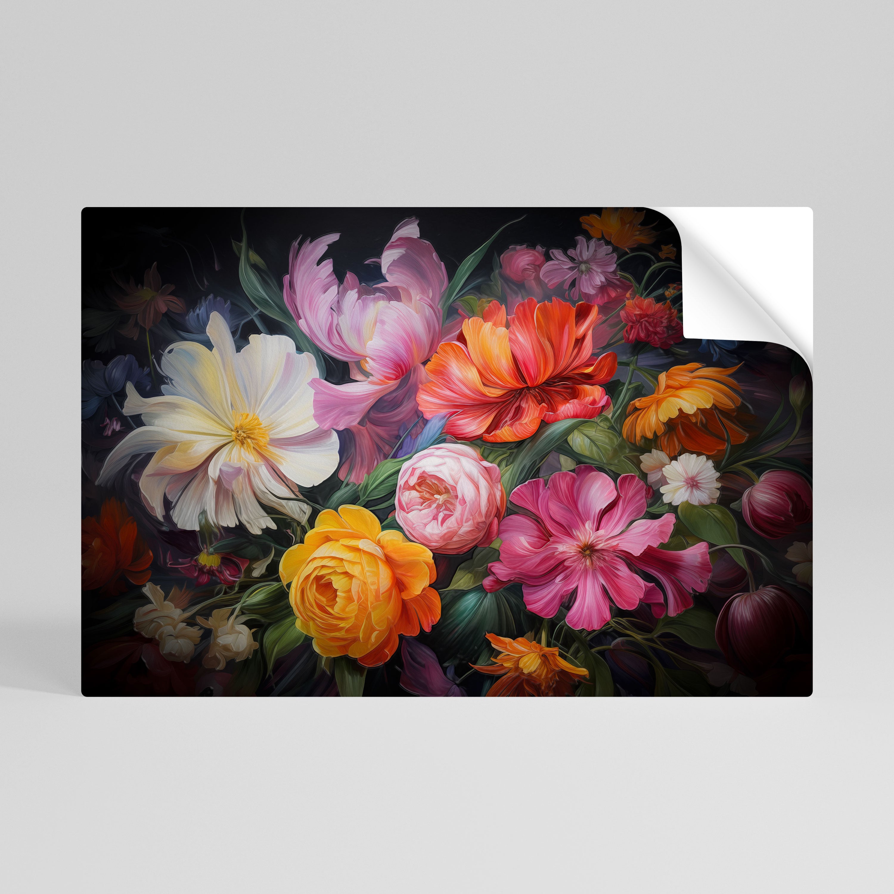 EPHEMERAL BOUQUET Naklejka/Plakat poziomy