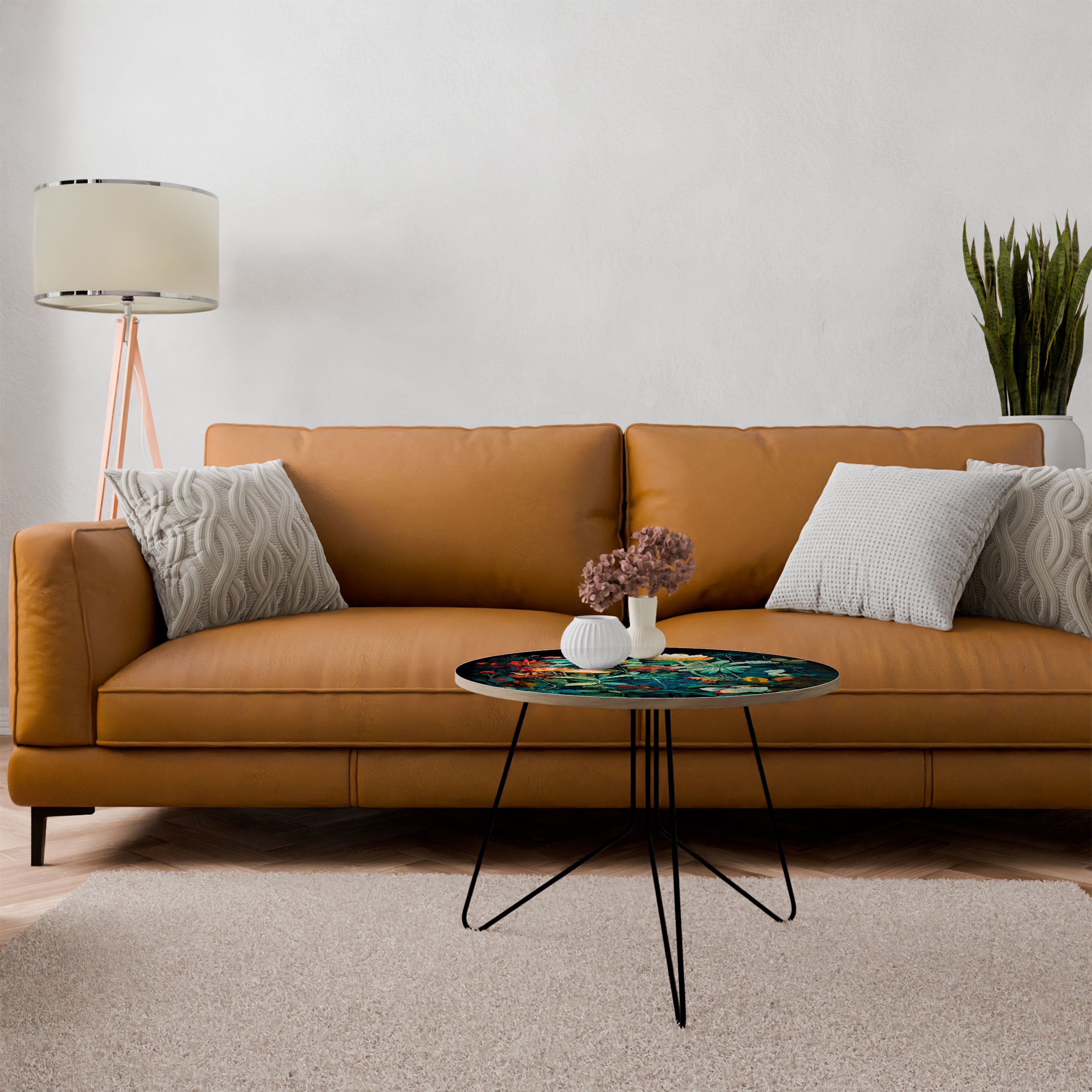 EVENING FLOWERS Stolik kawowy duży