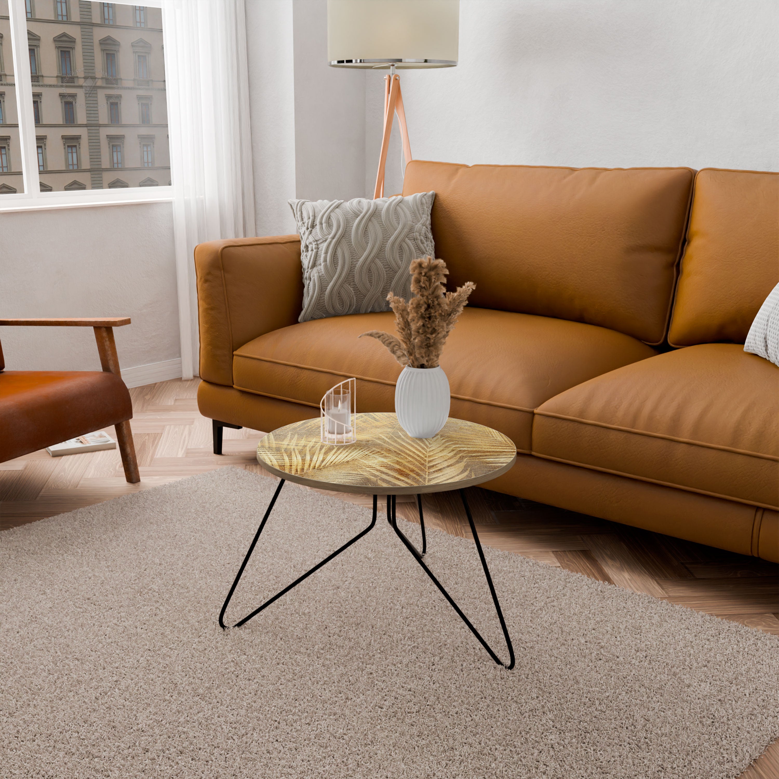 GOLDEN PALM DREAMSCAPE Stolik kawowy mały