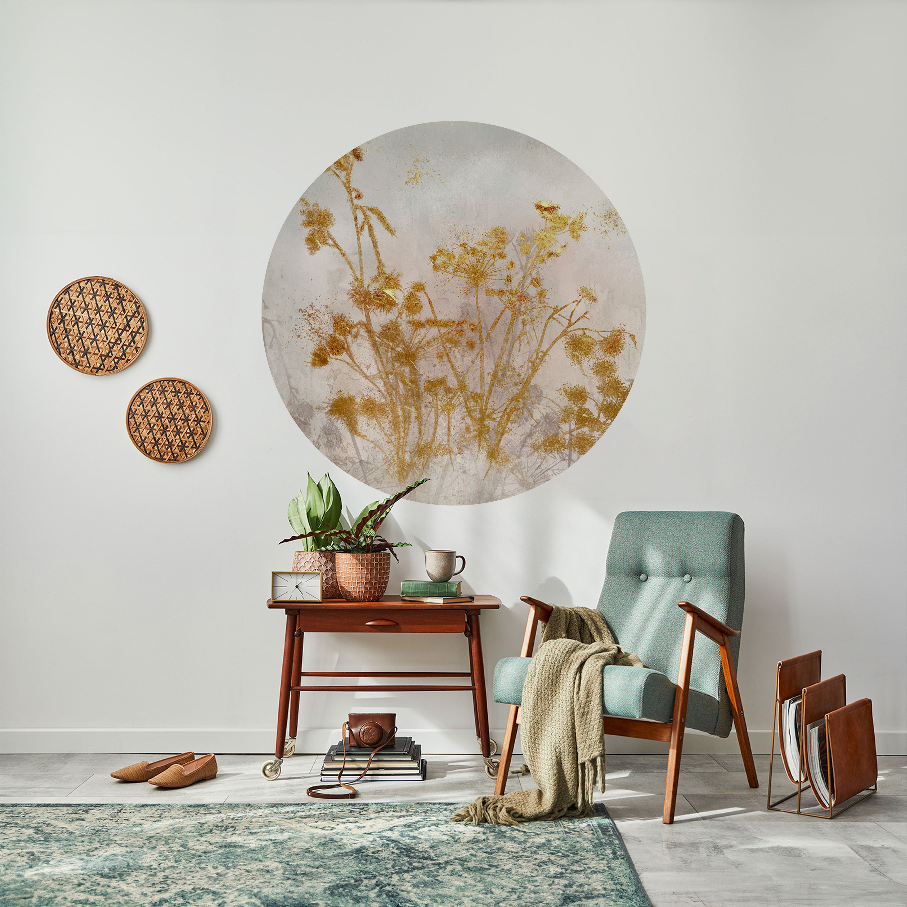 LONESOME SPRIG Naklejka okrągła