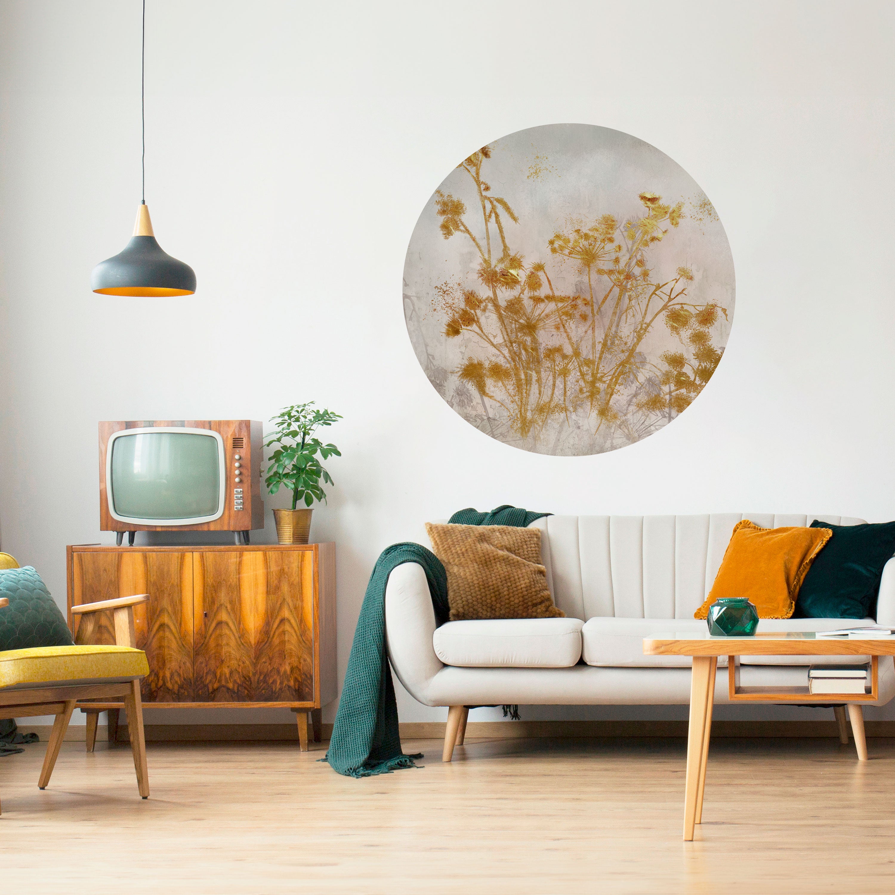 LONESOME SPRIG Naklejka okrągła