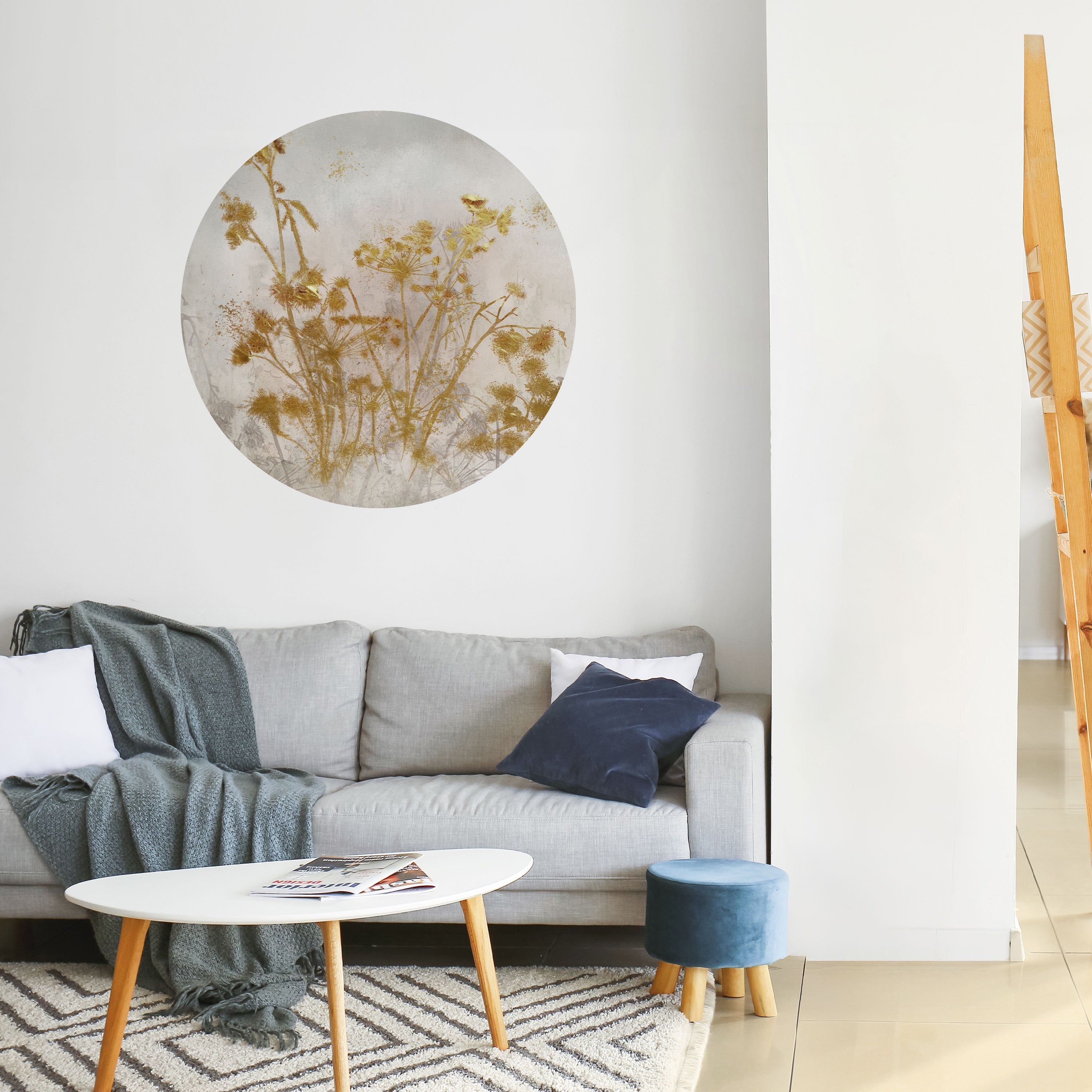 LONESOME SPRIG Naklejka okrągła