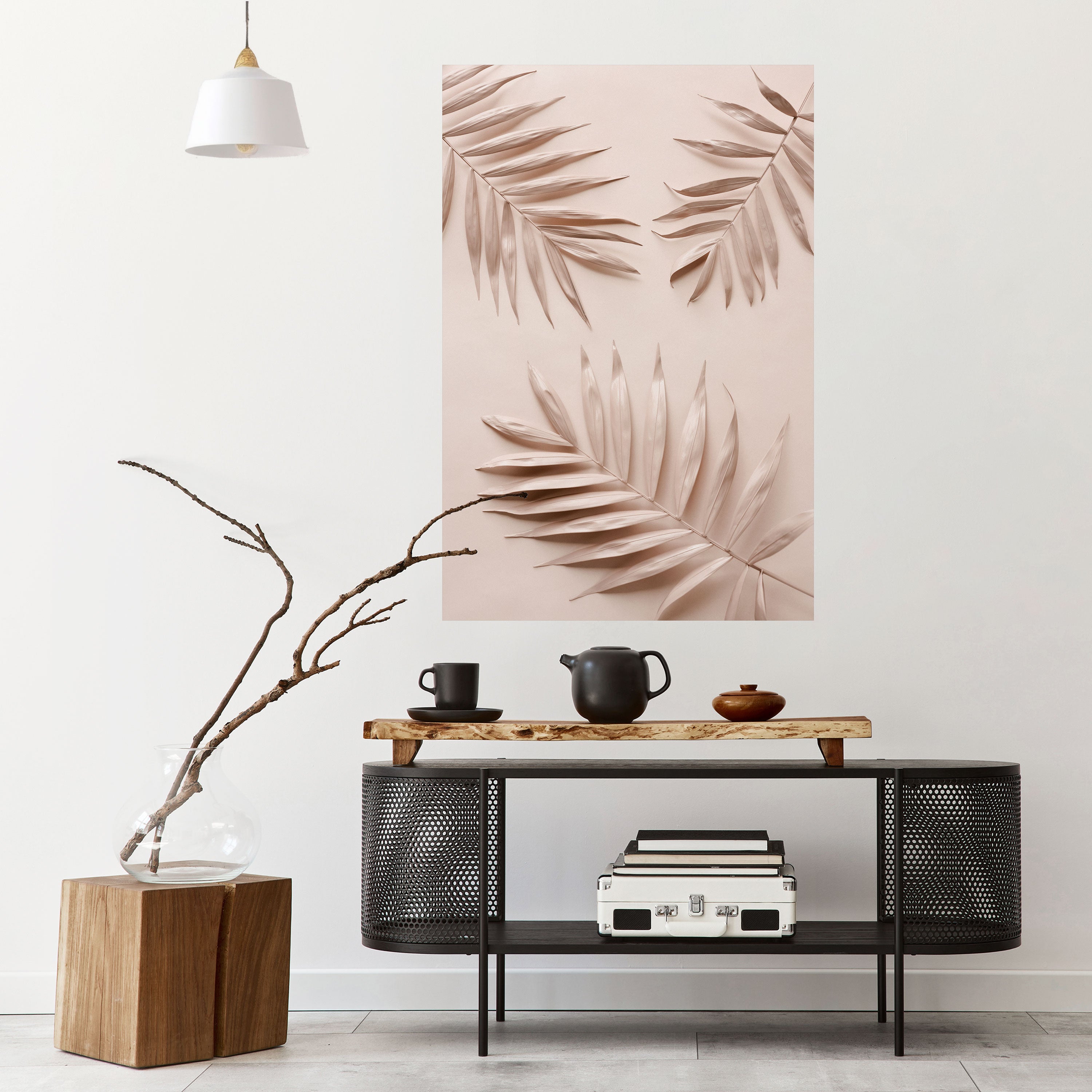 PINK PALM DREAMS Naklejka/Plakat pionowy