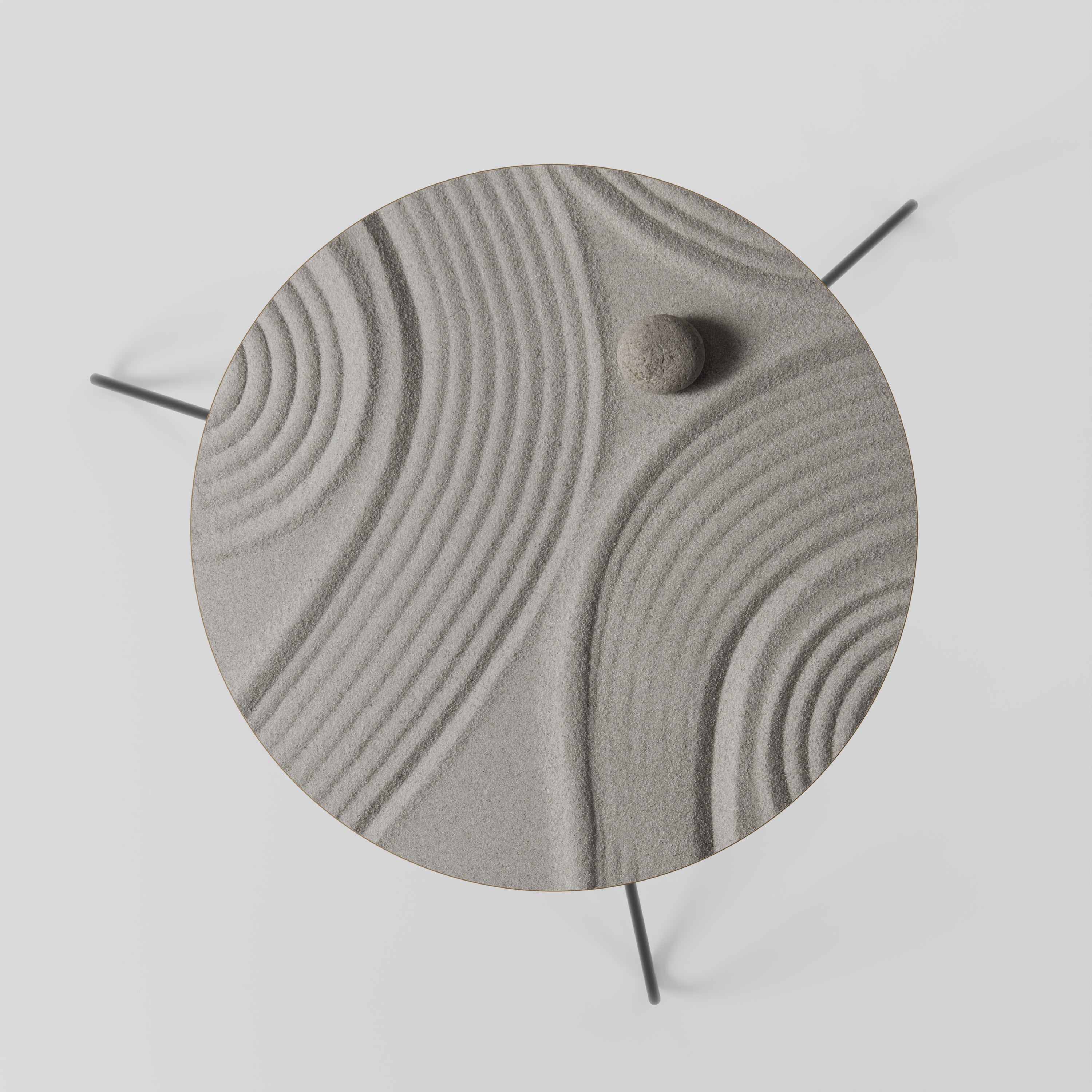 SANDSWIRL SERENITY Stolik kawowy mały