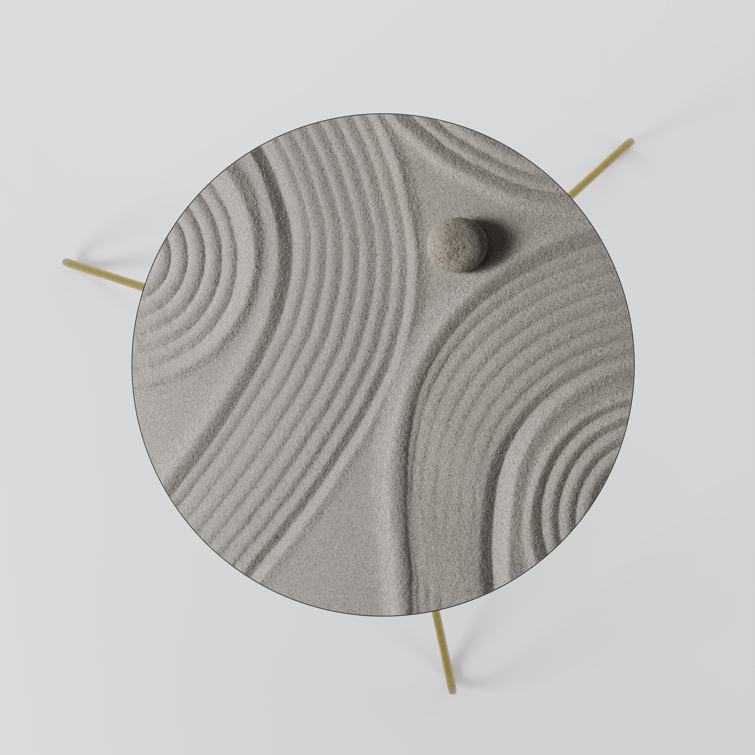 SANDSWIRL SERENITY Stolik kawowy mały