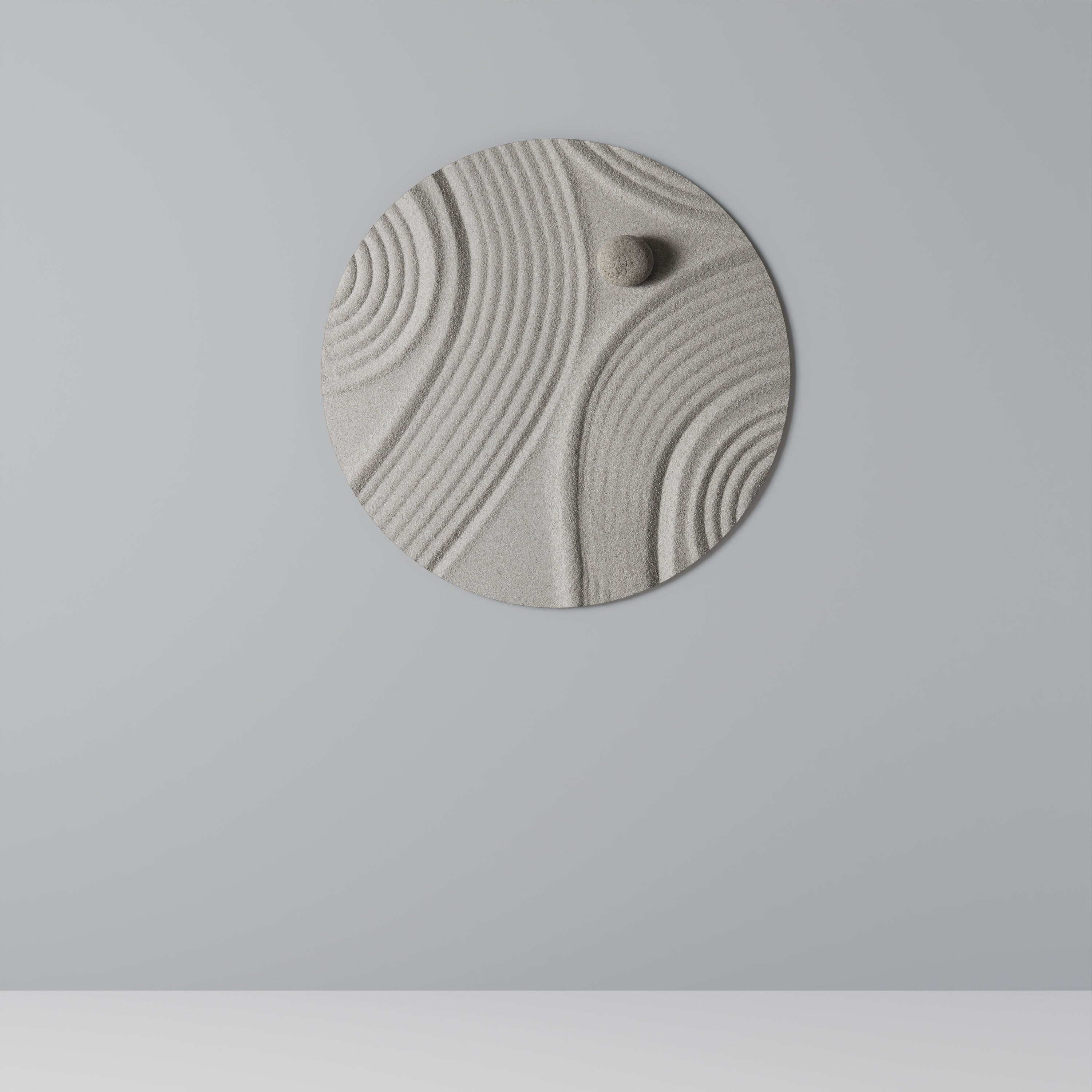 SANDSWIRL SERENITY Obraz okrągły