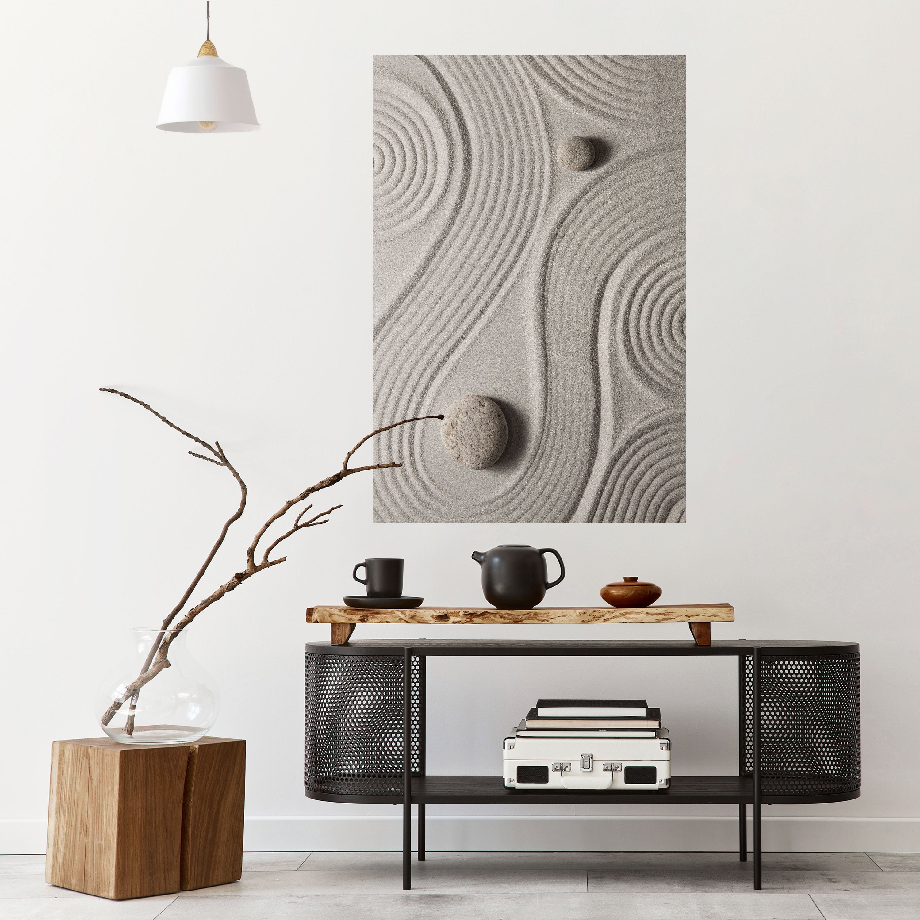 SANDSWIRL SERENITY Naklejka/Plakat pionowy