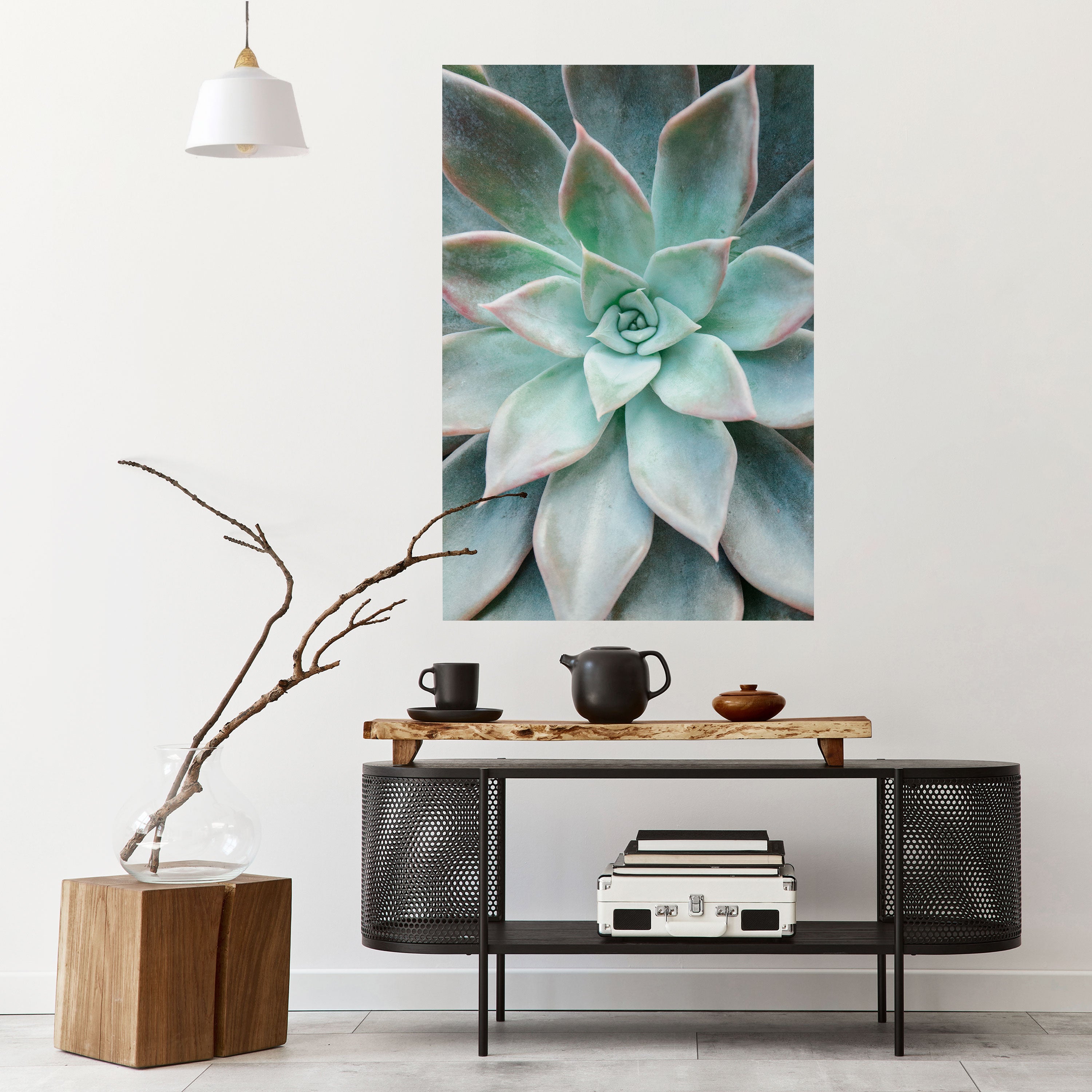 GEOMETRIC GARDEN MAGIC Naklejka/Plakat pionowy