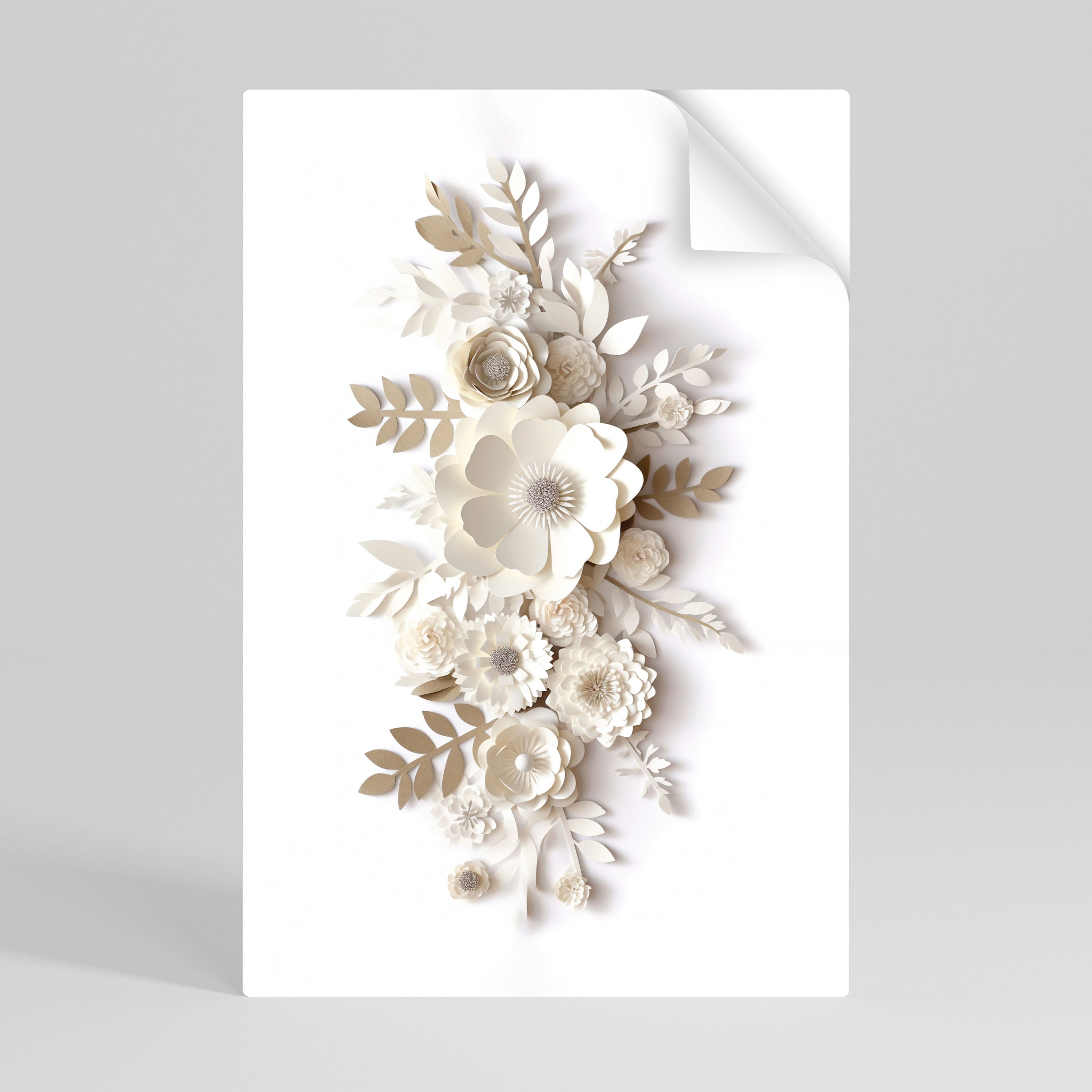 BLUSHING BOUQUET Naklejka/Plakat pionowy