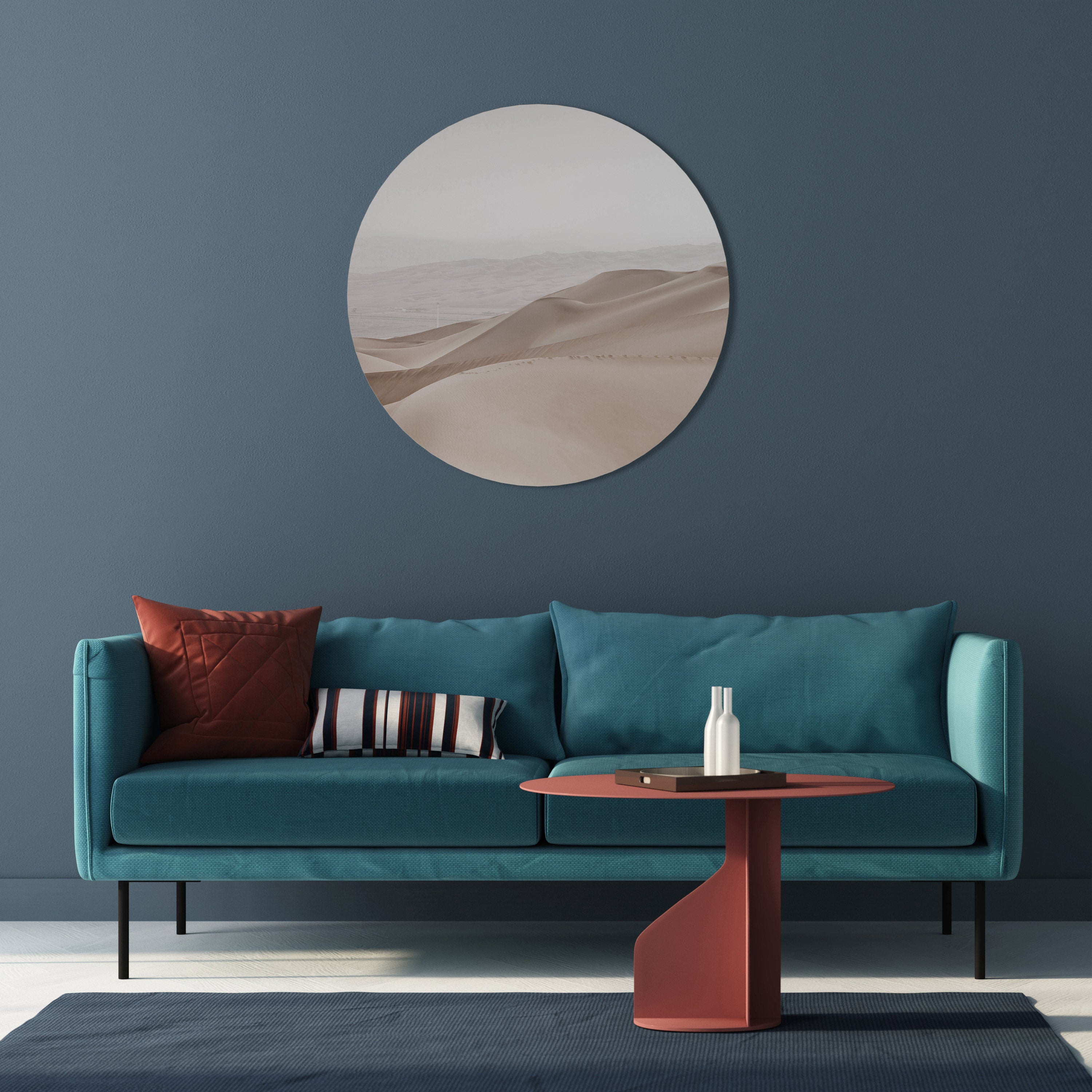 TRANQUIL TIDES Obraz okrągły