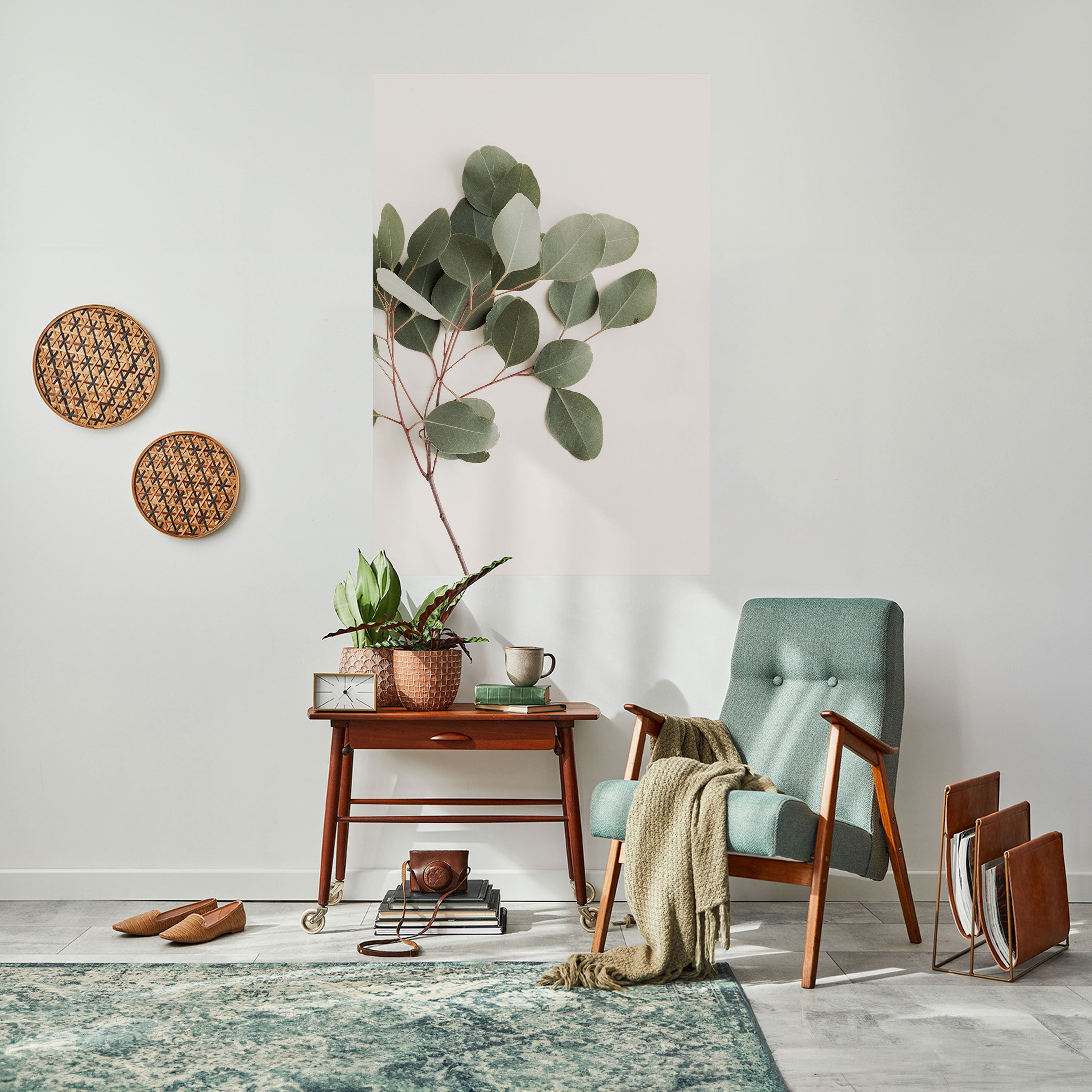 EUCALYPTUS BRANCH Naklejka/Plakat pionowy