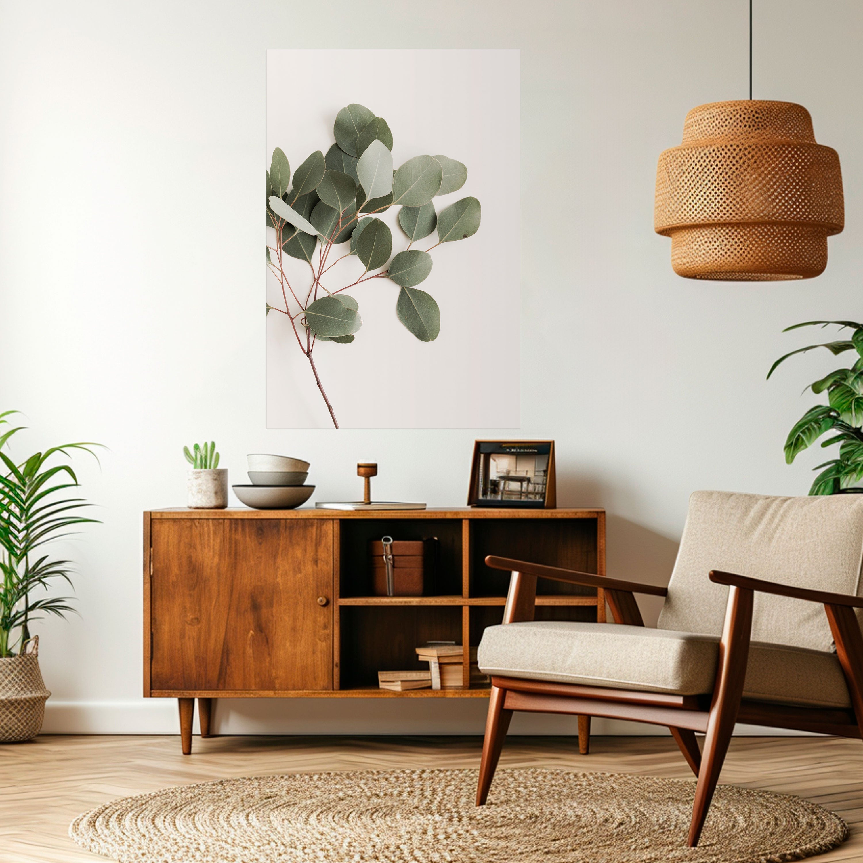 EUCALYPTUS BRANCH Naklejka/Plakat pionowy