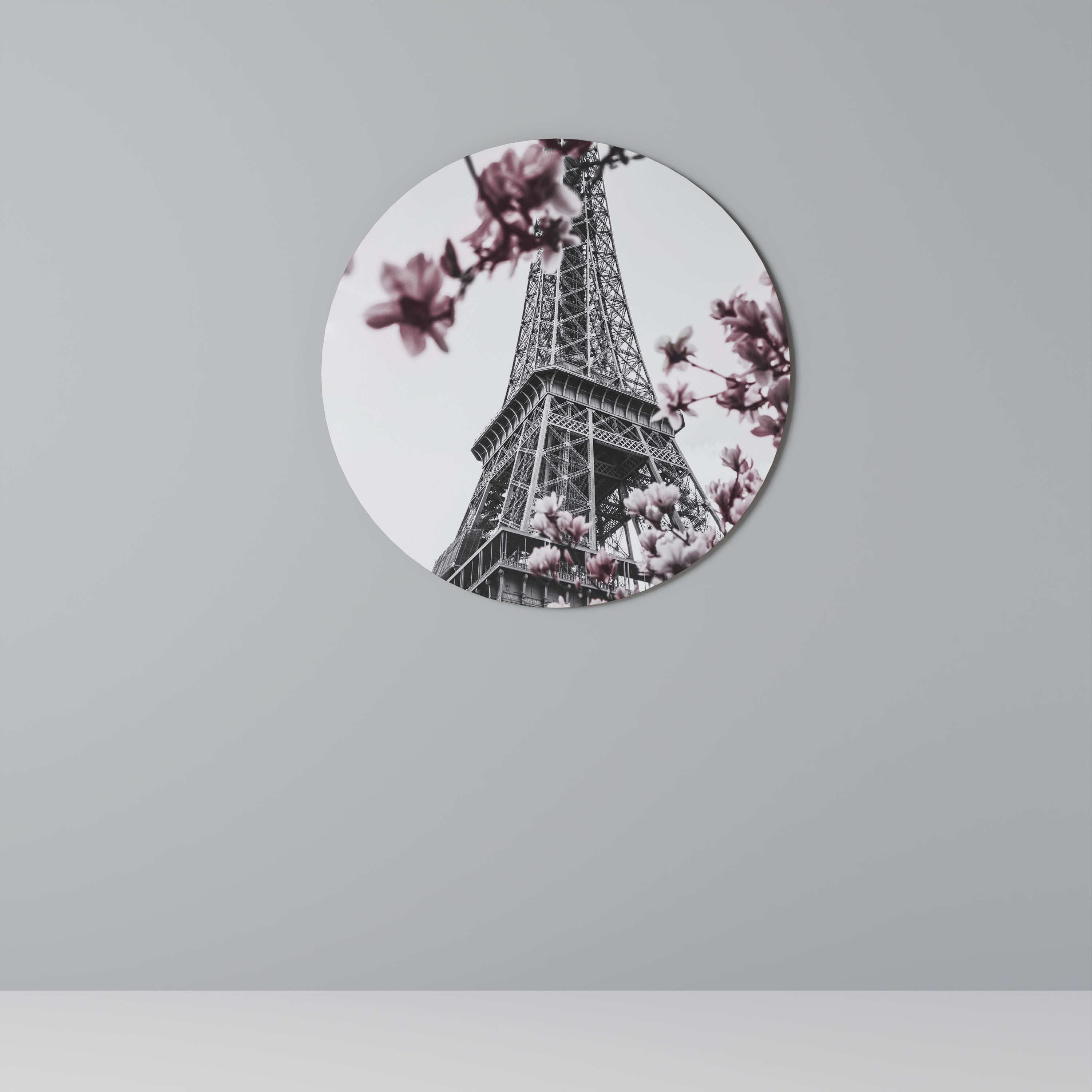 EIFFEL IN BLOOM Obraz okrągły