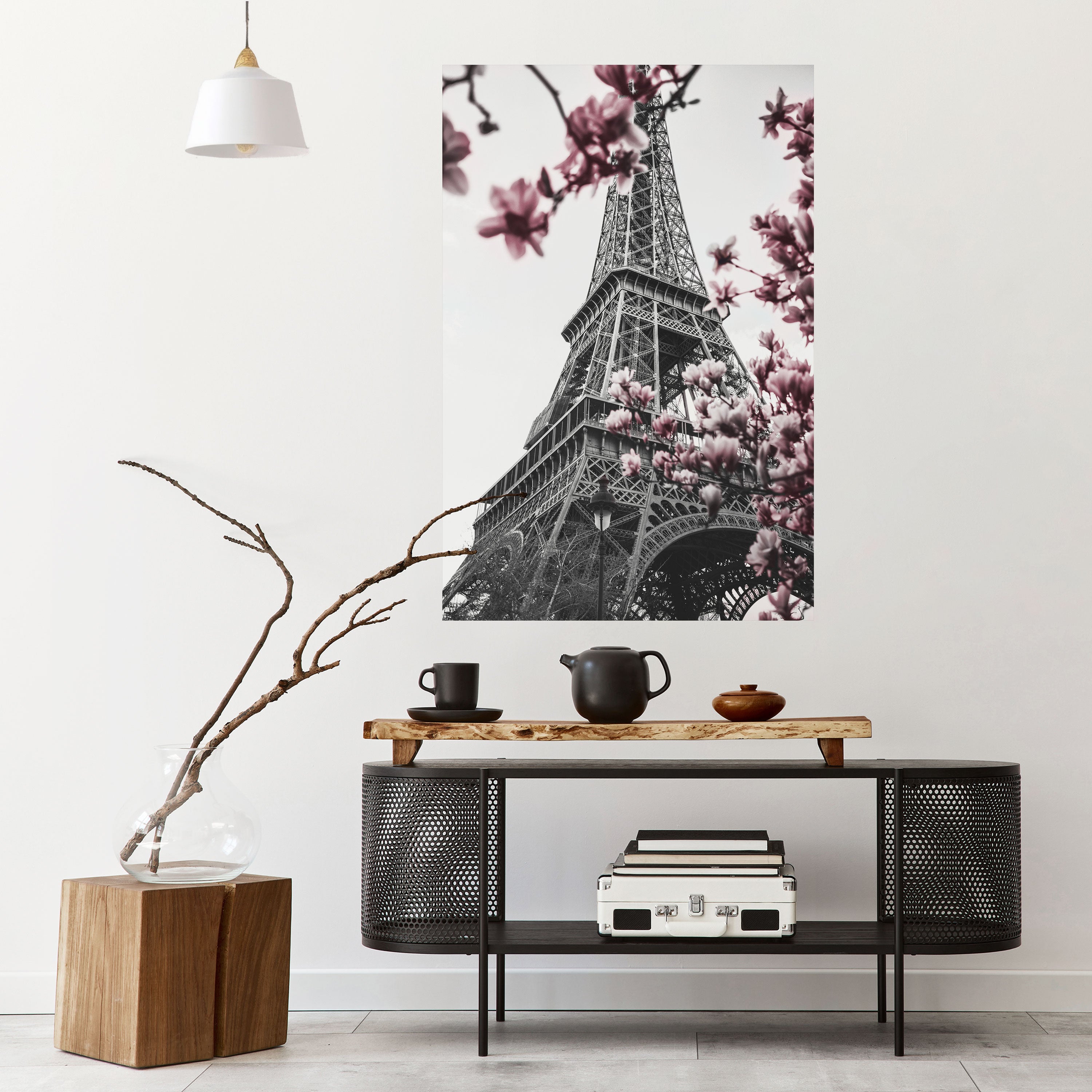 EIFFEL IN BLOOM Naklejka/Plakat pionowy