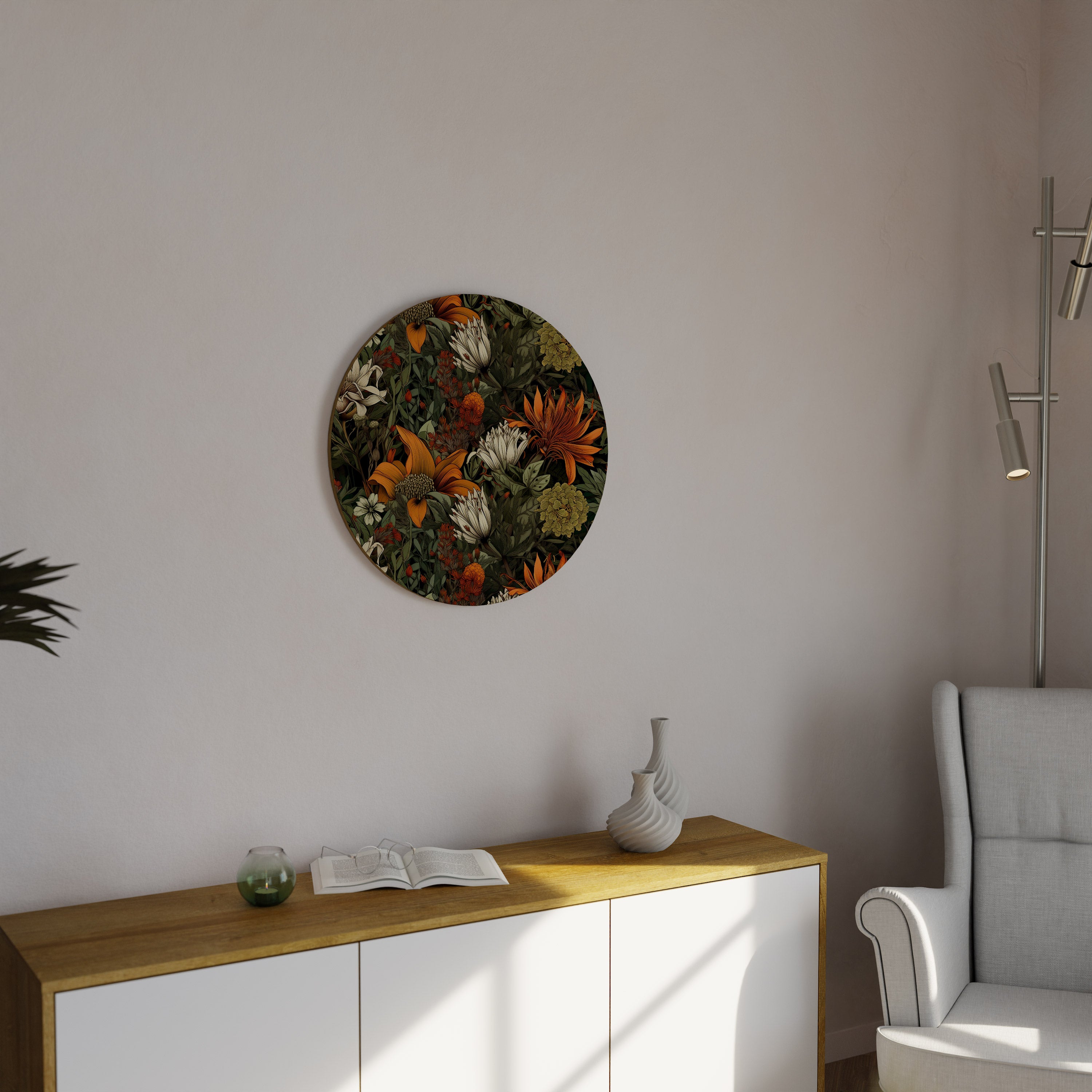 DAWN BLOOM Obraz okrągły