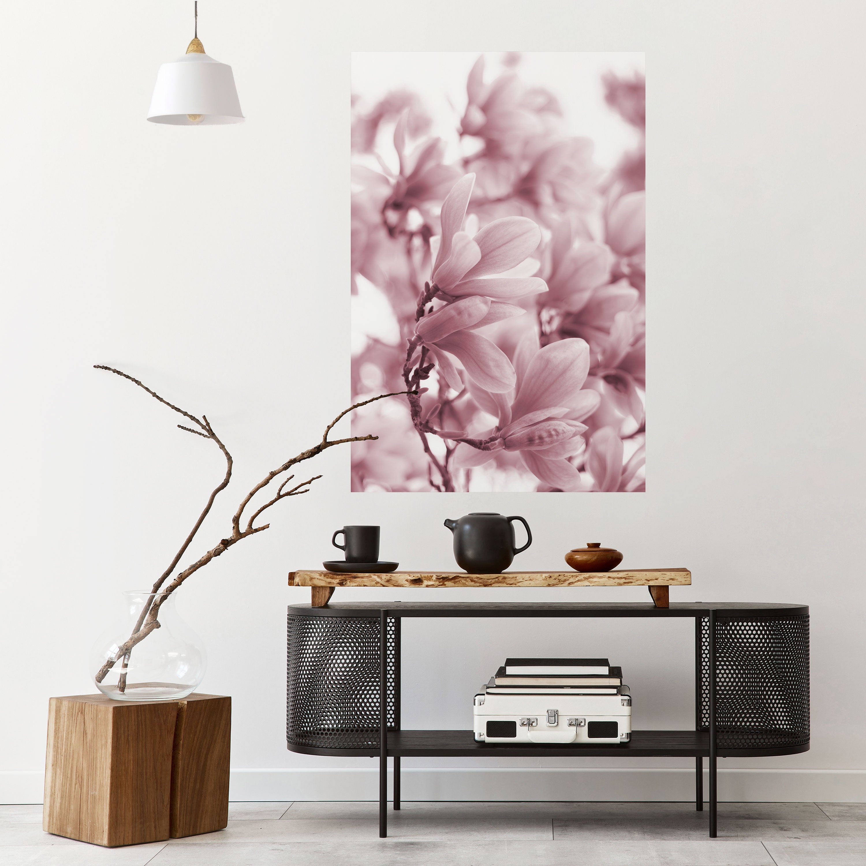 PINK BLOSSOM DREAM Naklejka/Plakat pionowy