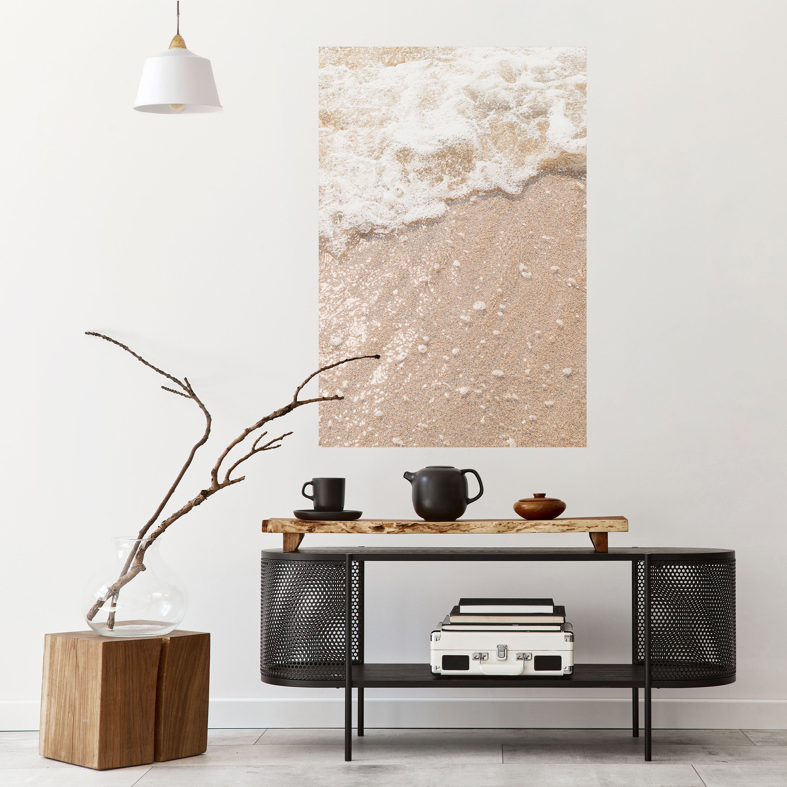 SHIMMERING SHORELINE Naklejka/Plakat pionowy