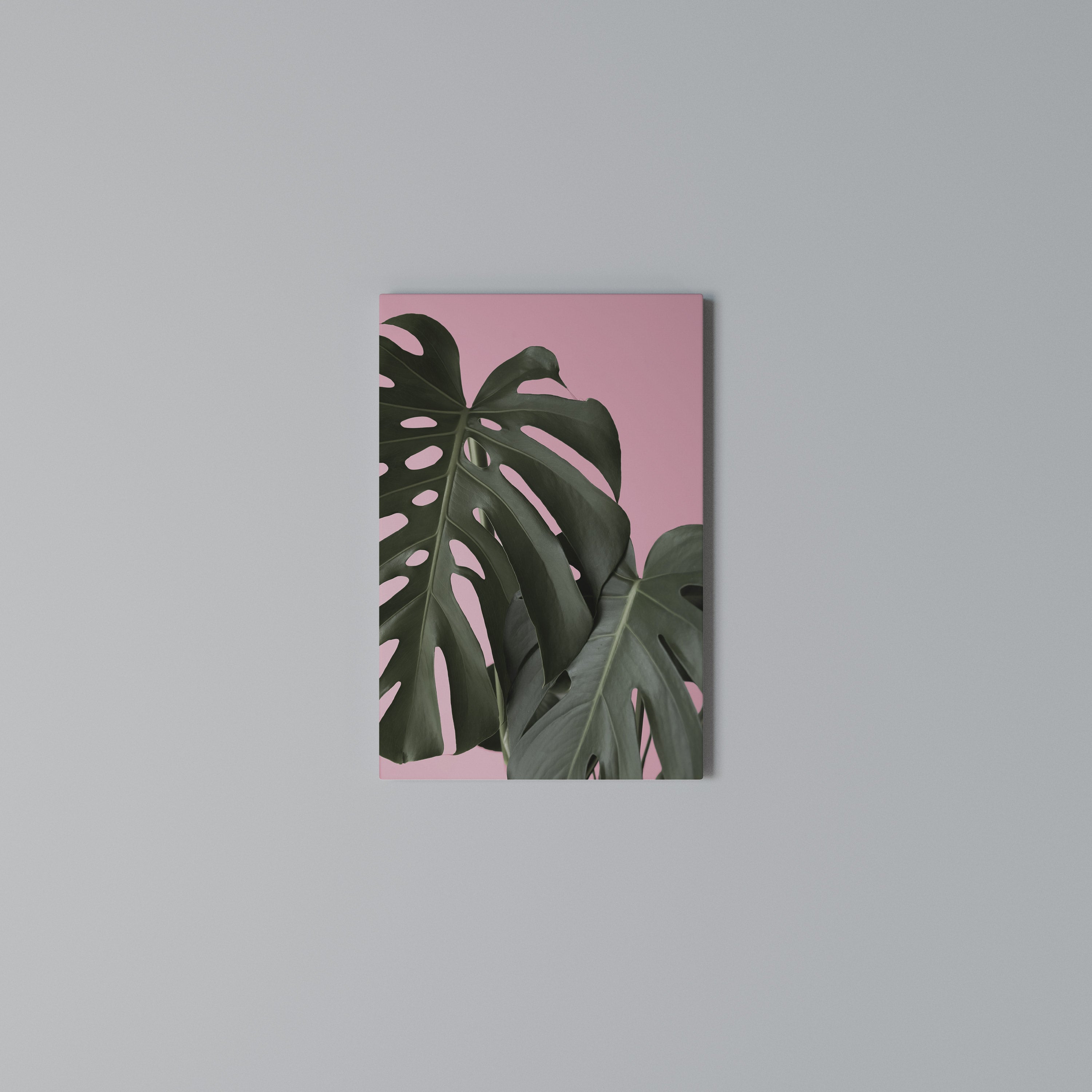 LADY MONSTERA Pionowy obraz na płótnie