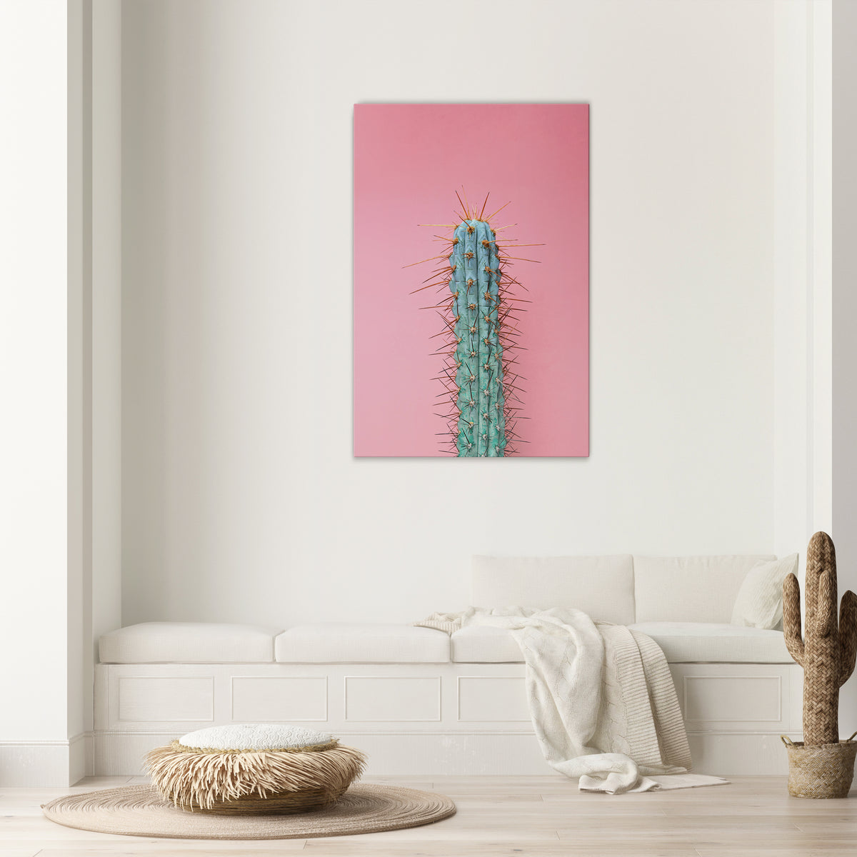 MISTER CACTUS Pionowy obraz na płótnie