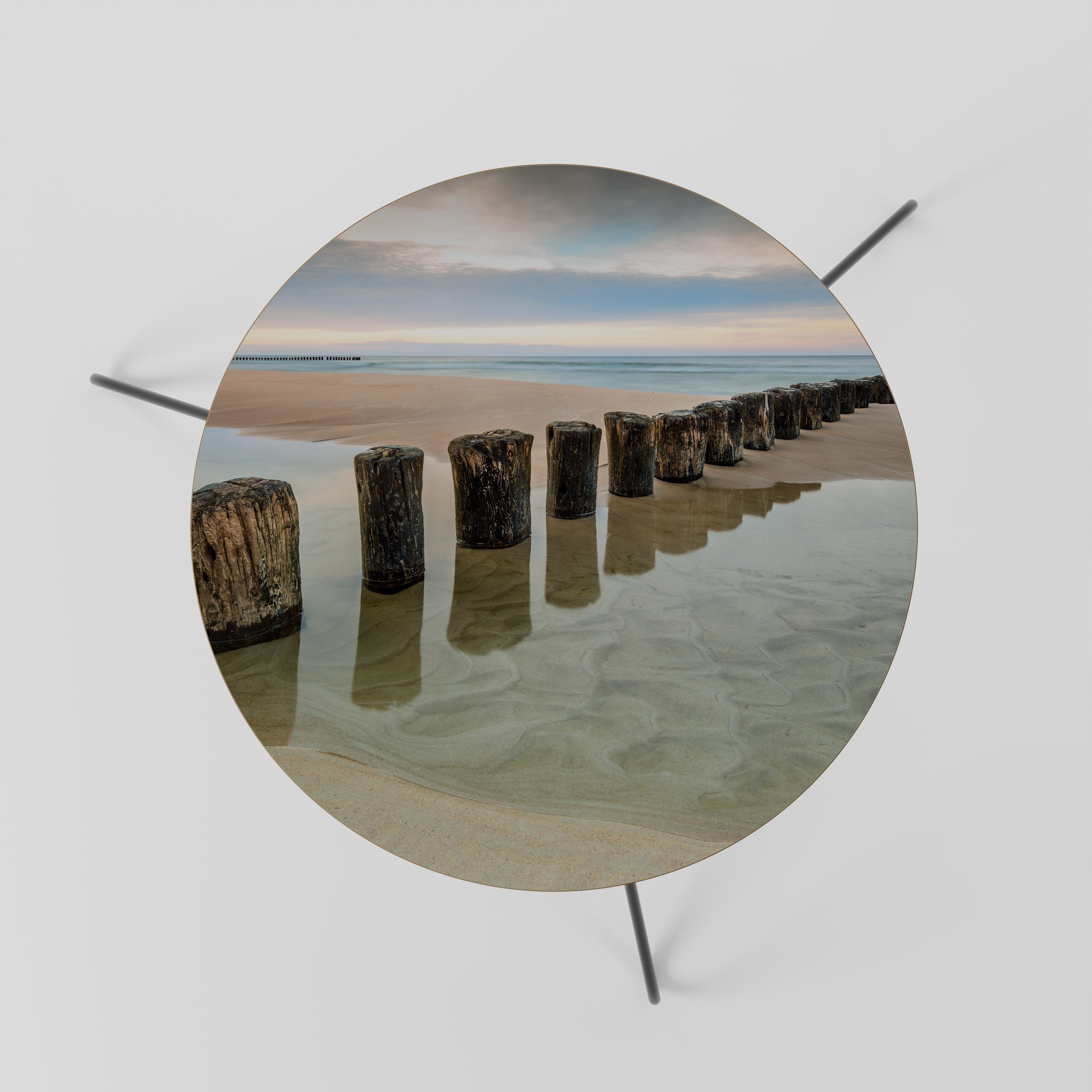 TIDAL SYMMETRY Stolik kawowy mały