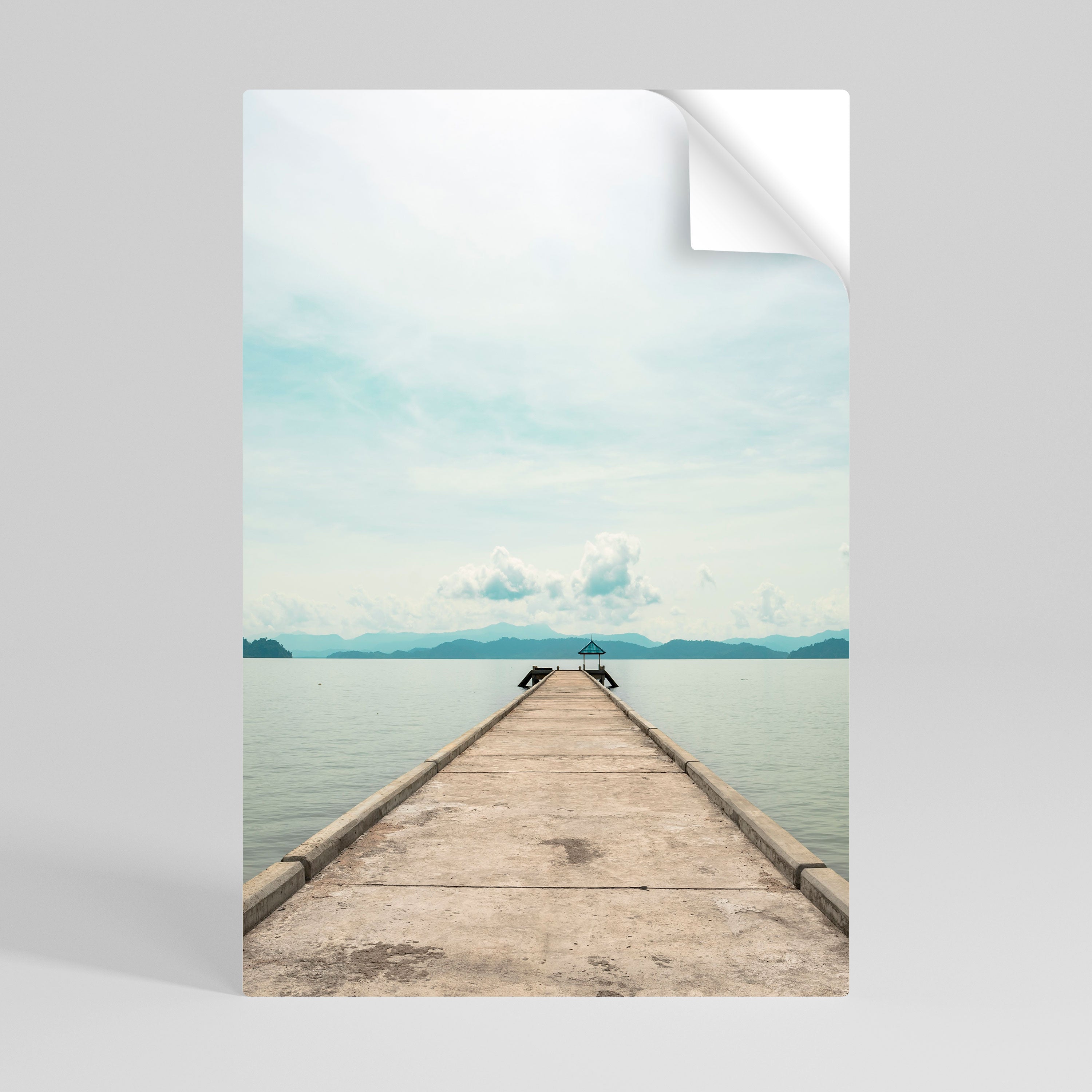 AQUA HORIZON Naklejka/Plakat pionowy
