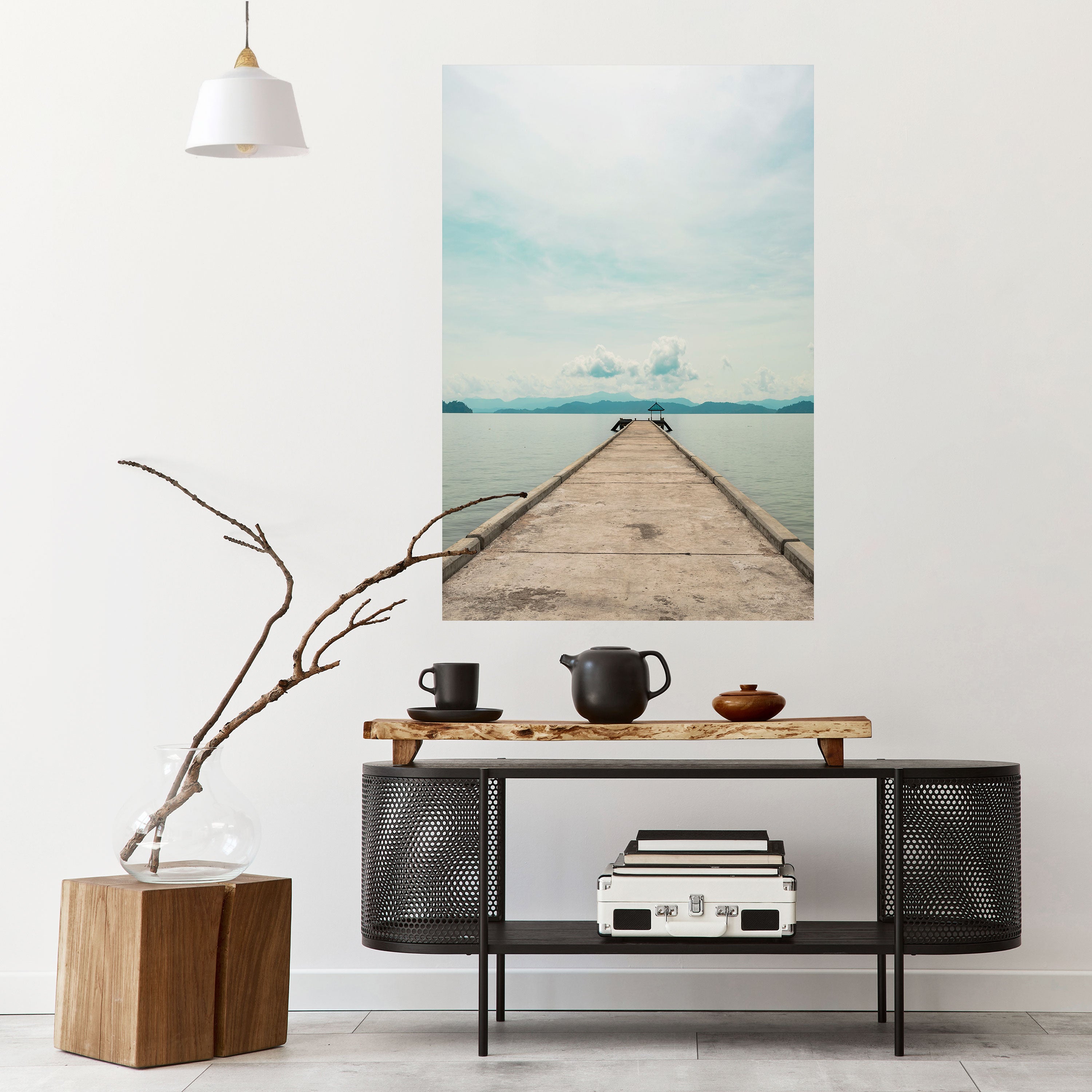 AQUA HORIZON Naklejka/Plakat pionowy