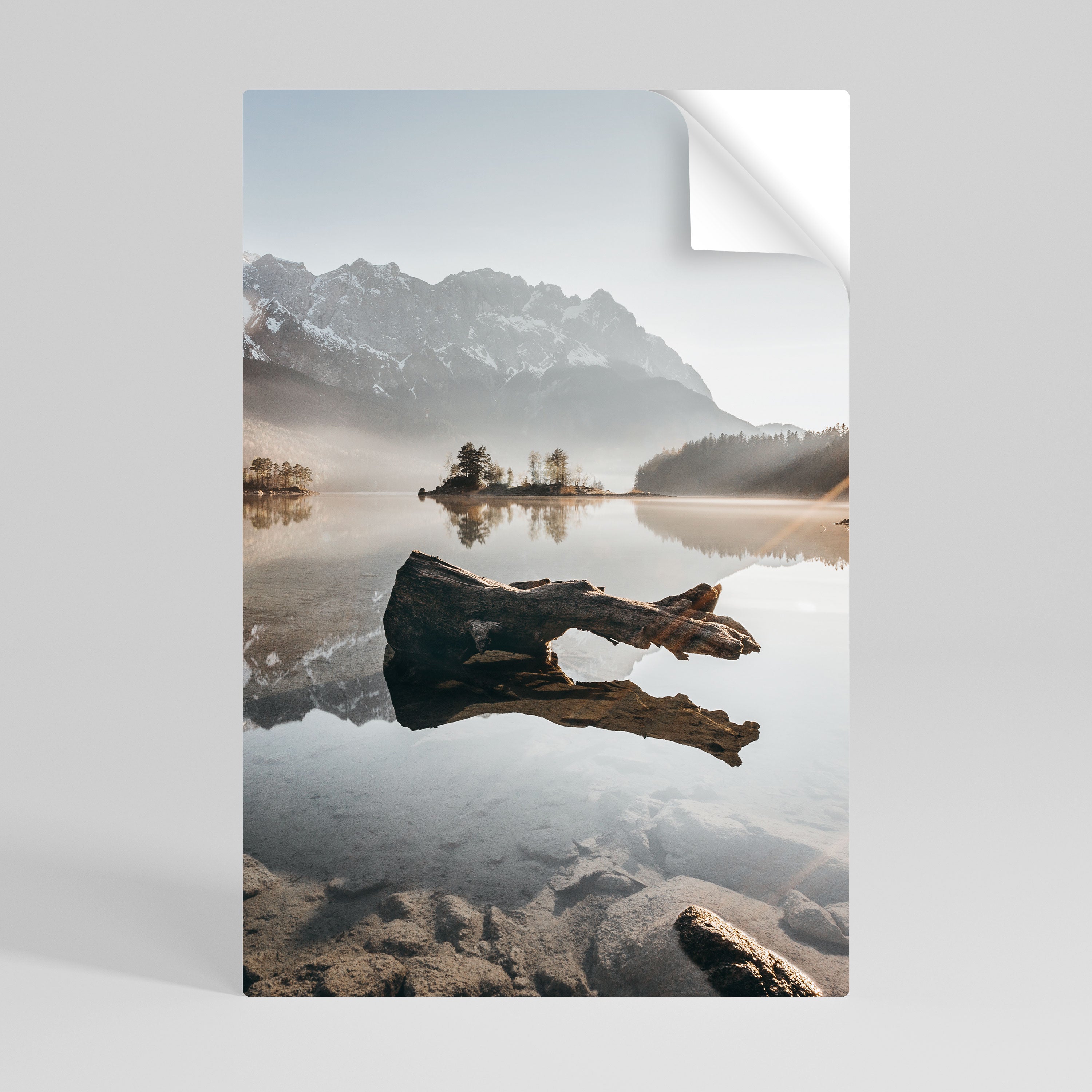 SILENT WATERSCAPE Naklejka/Plakat pionowy