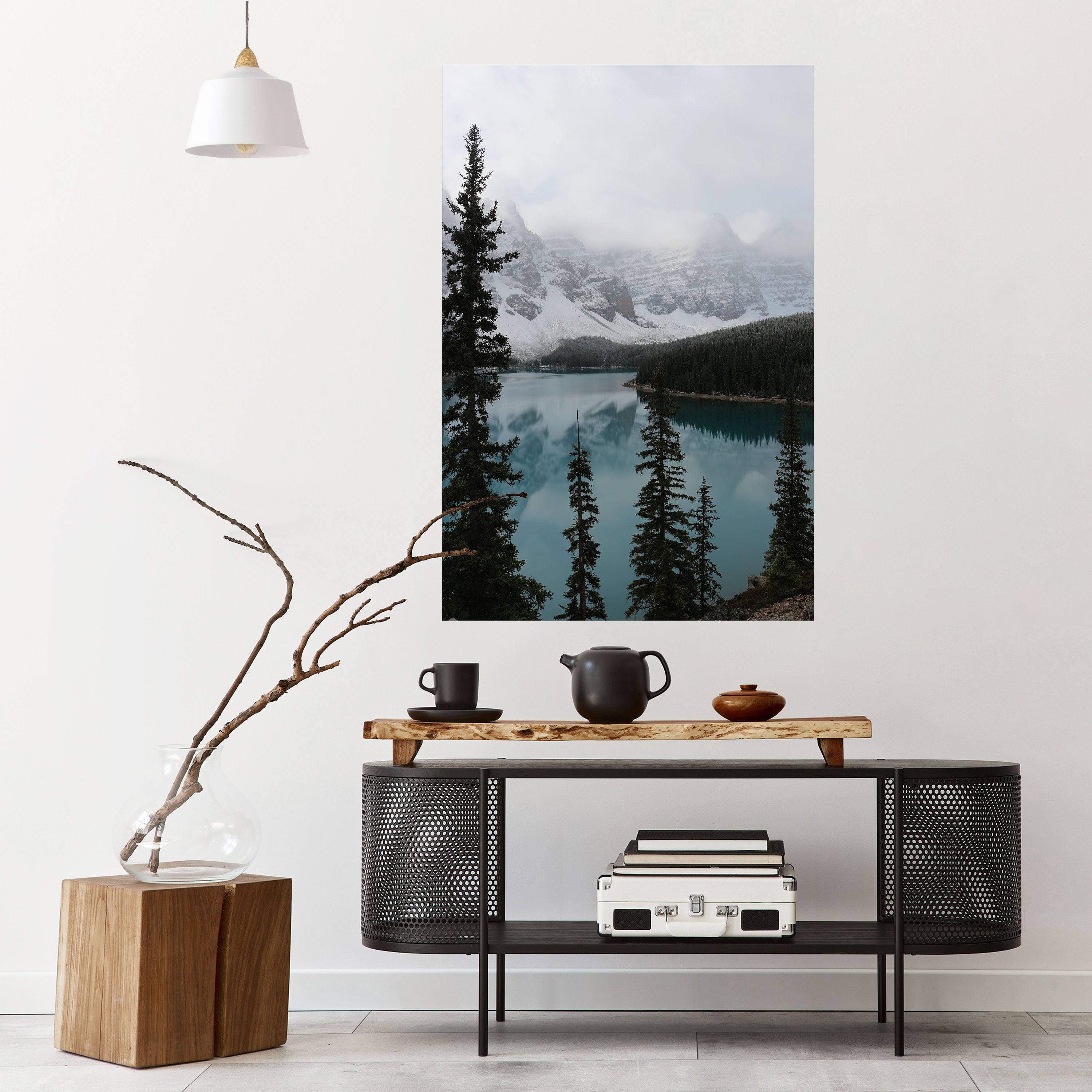 MISTY FOREST BOUNDARIES Naklejka/Plakat pionowy