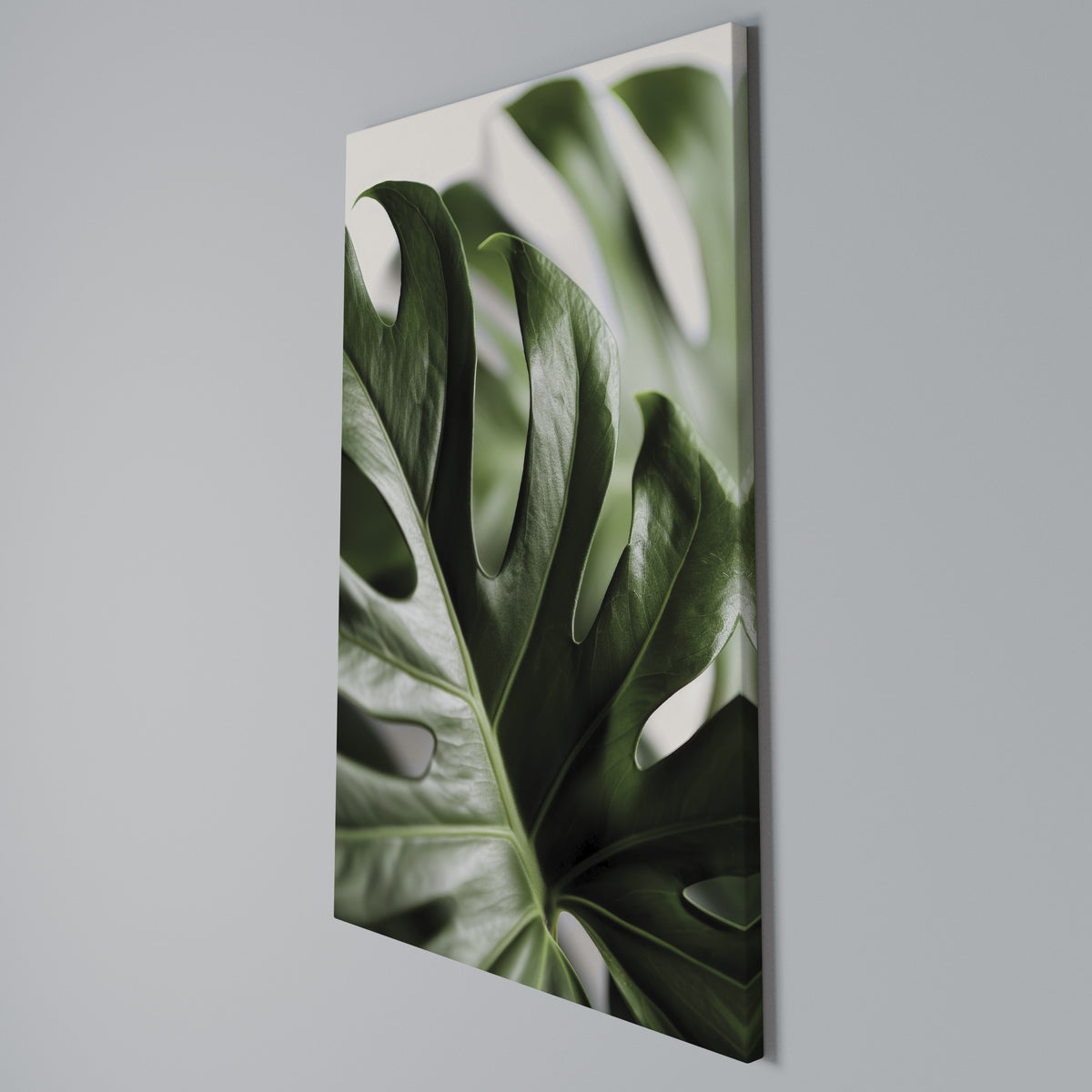 SHARP MONSTERA Pionowy obraz na płótnie