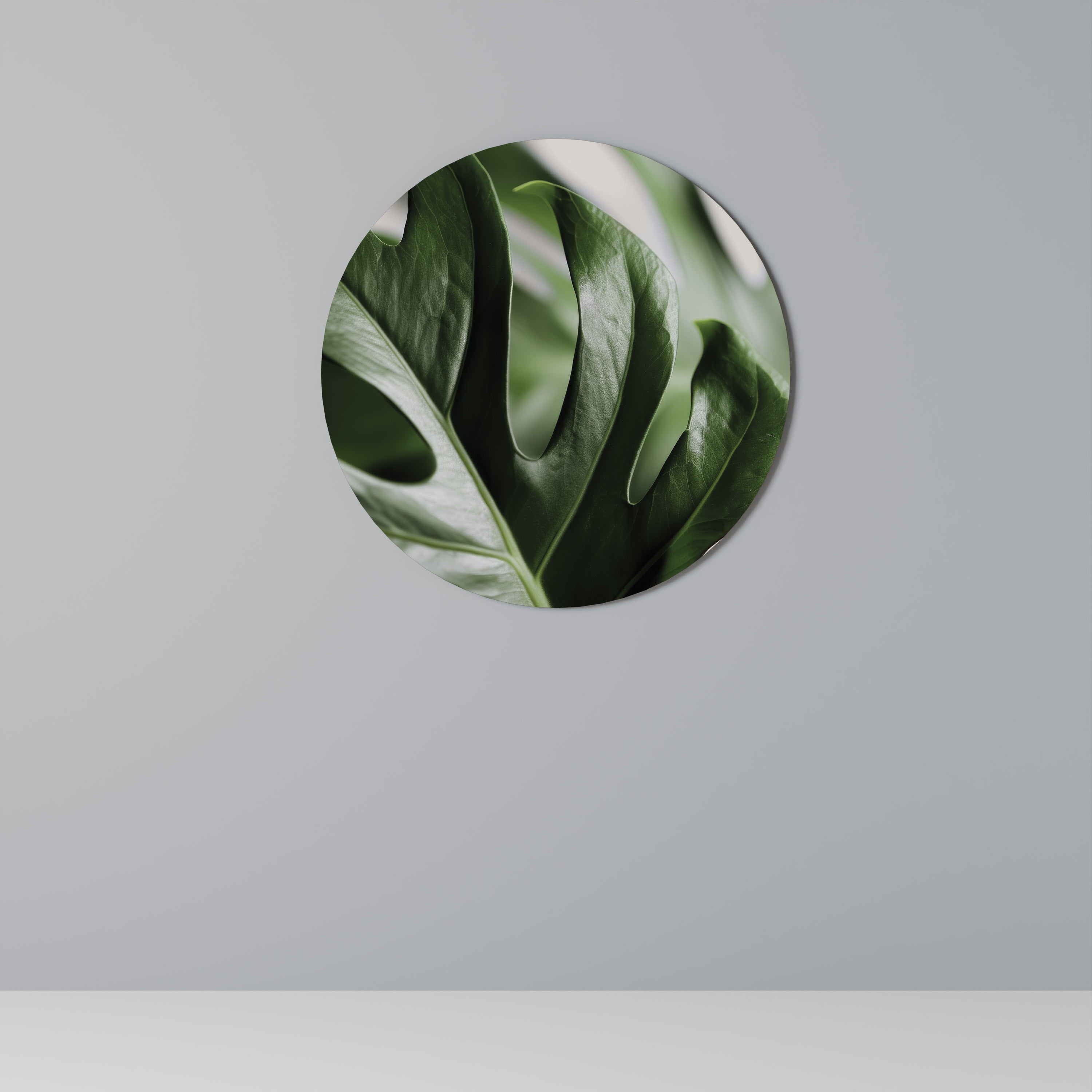 SHARP MONSTERA Obraz okrągły