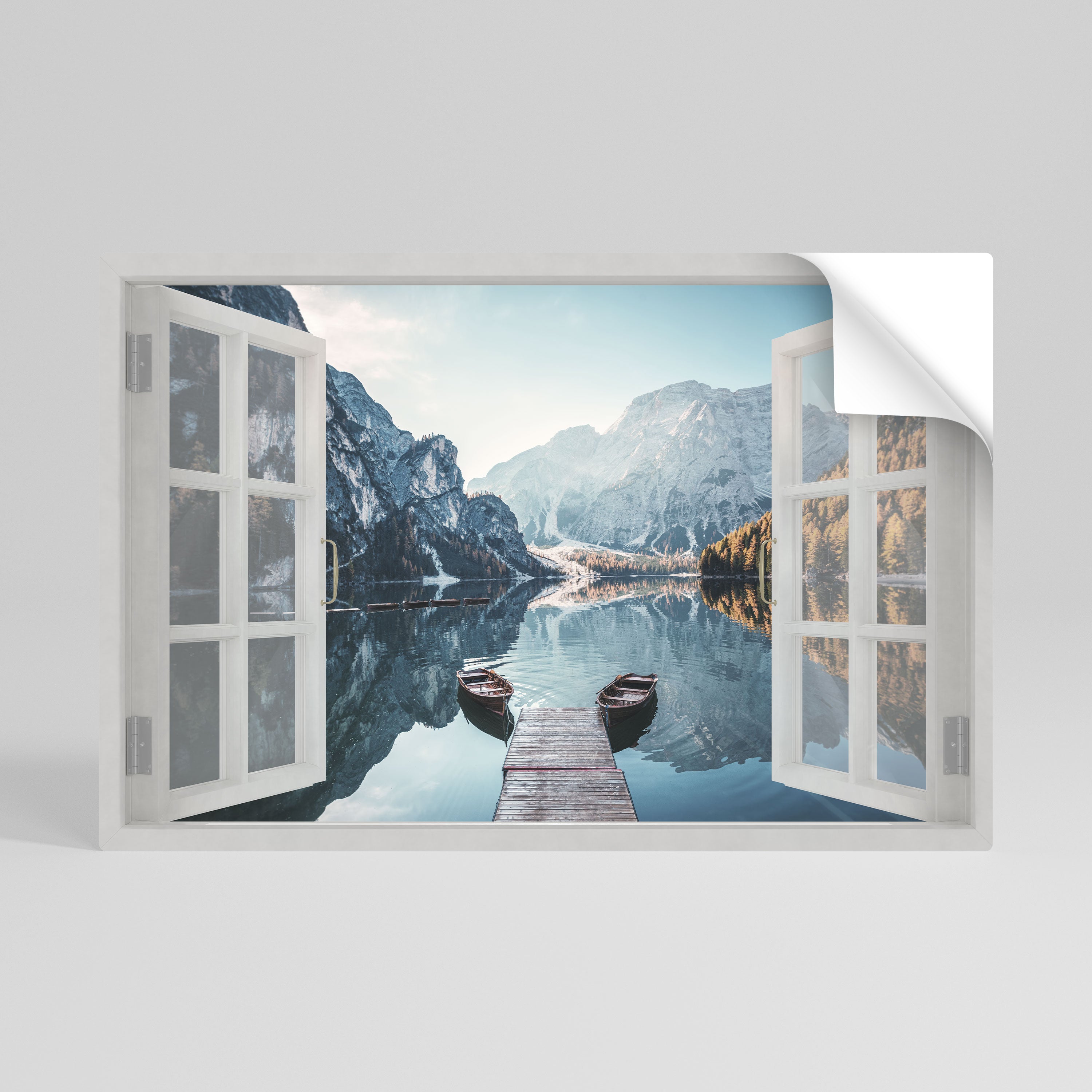 PEEK INTO PARADISE Naklejka/Plakat poziomy