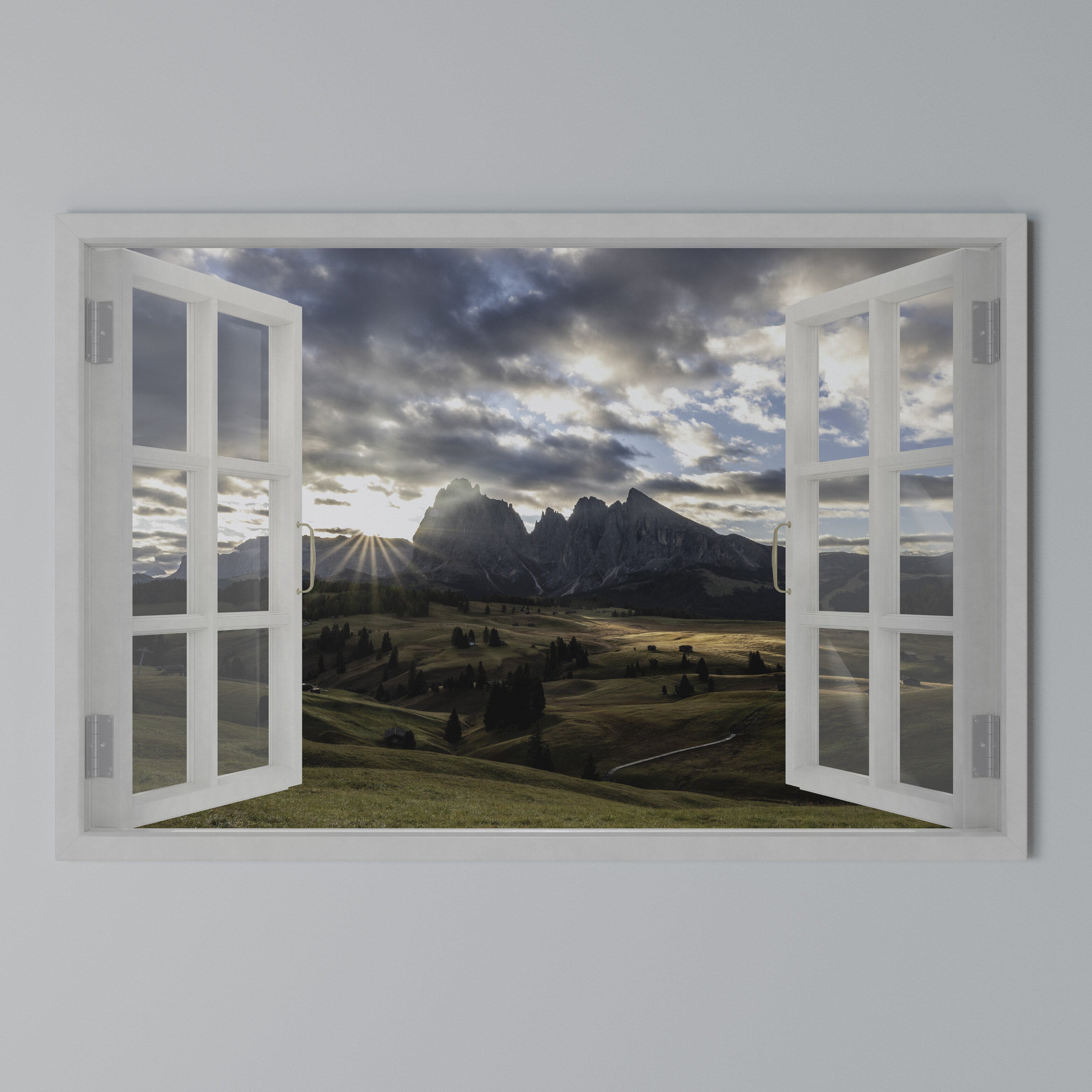 MOUNTAIN VIEWPORT Poziomy obraz na płótnie