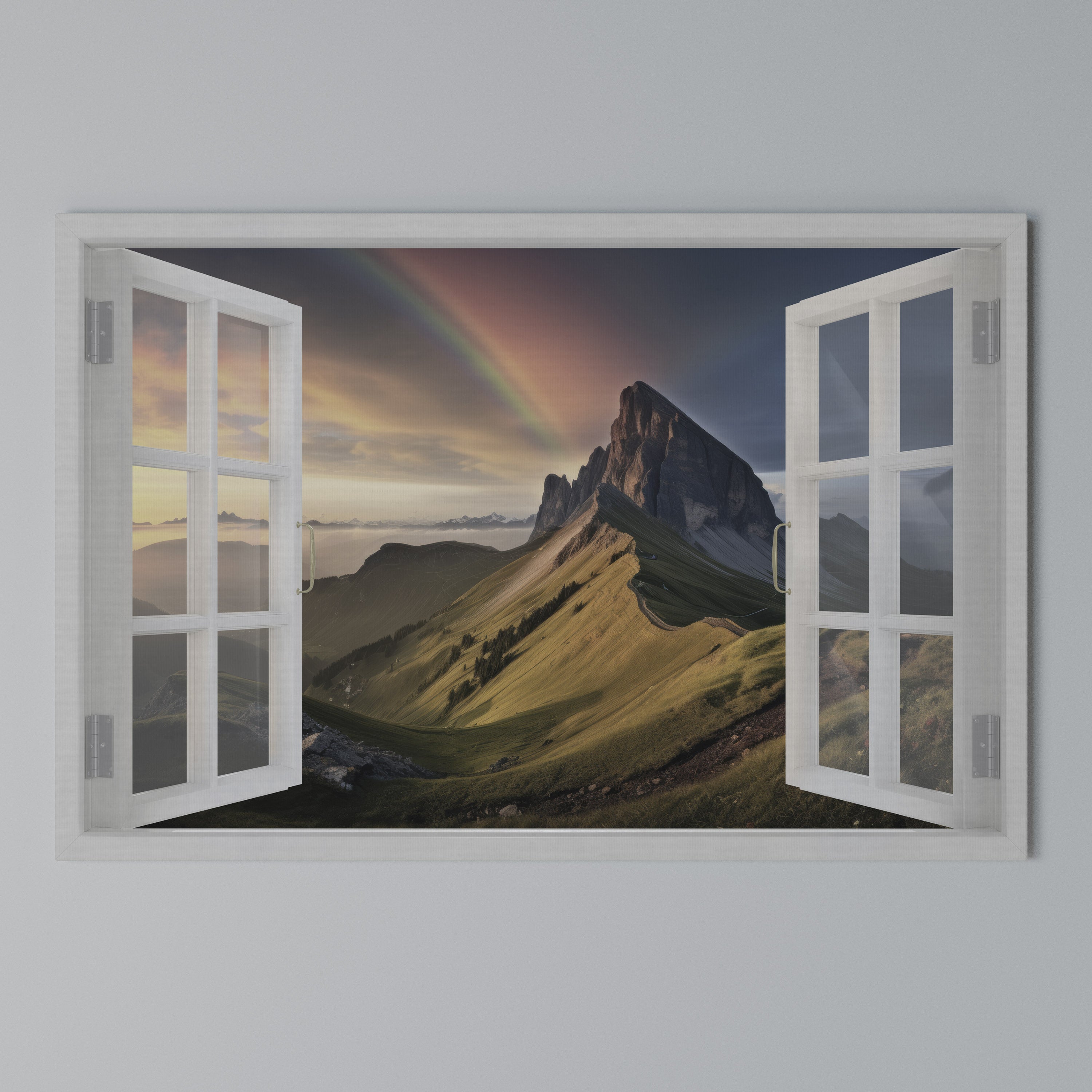 RAINBOW ESCAPE Poziomy obraz na płótnie