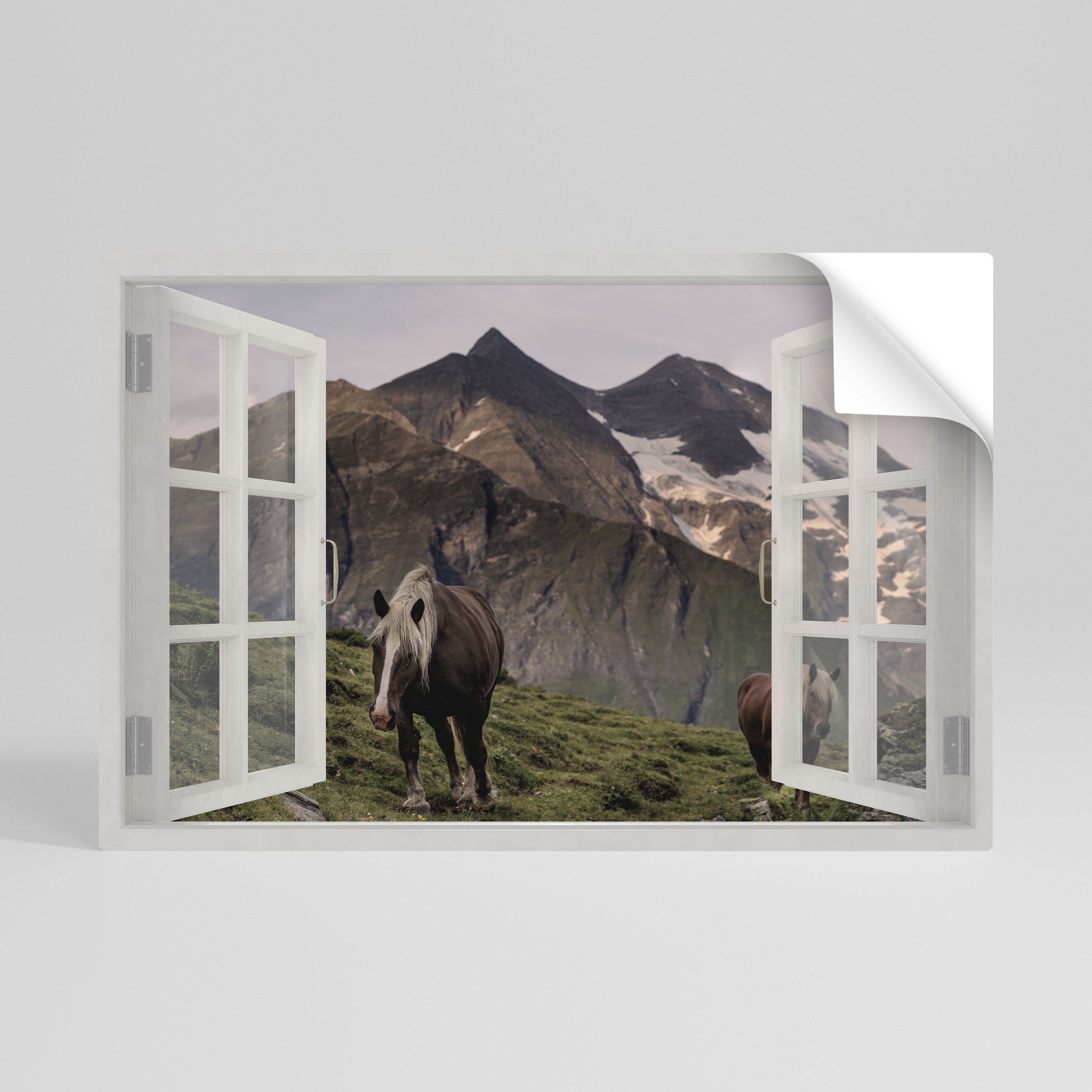 NATURAL FRAME INSPIRATION Naklejka/Plakat poziomy