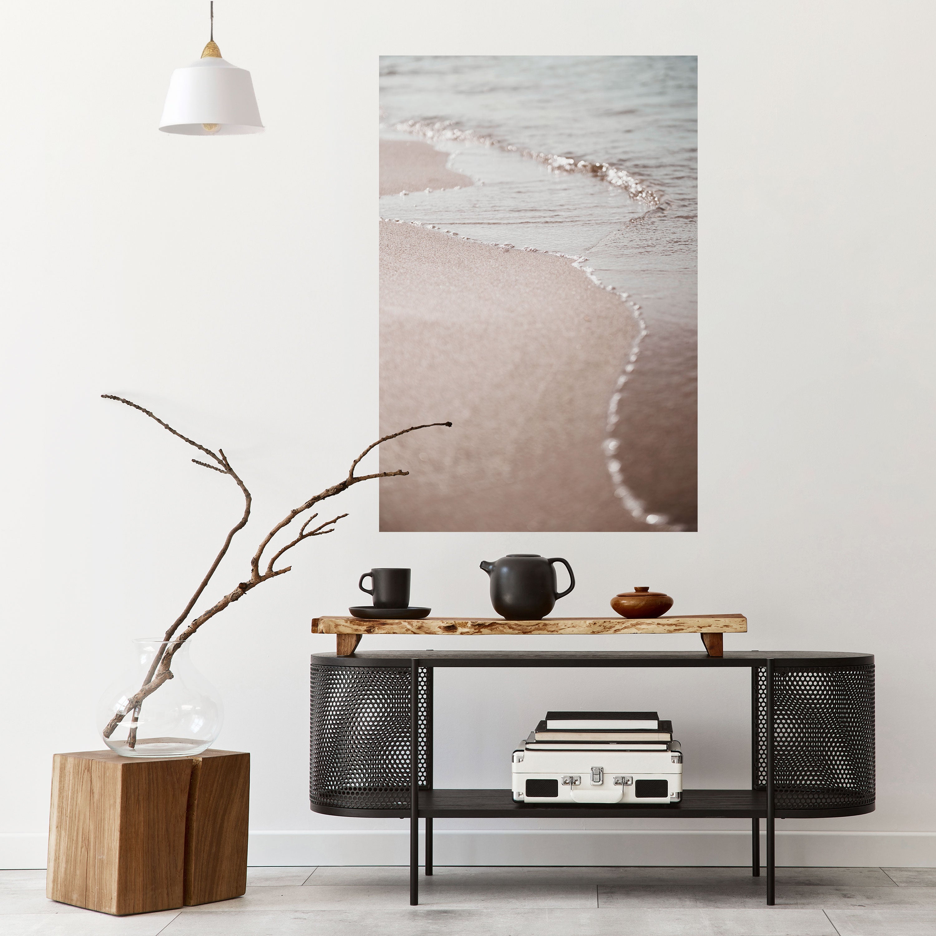 SILKEN SHORELINE DANCE Naklejka/Plakat pionowy