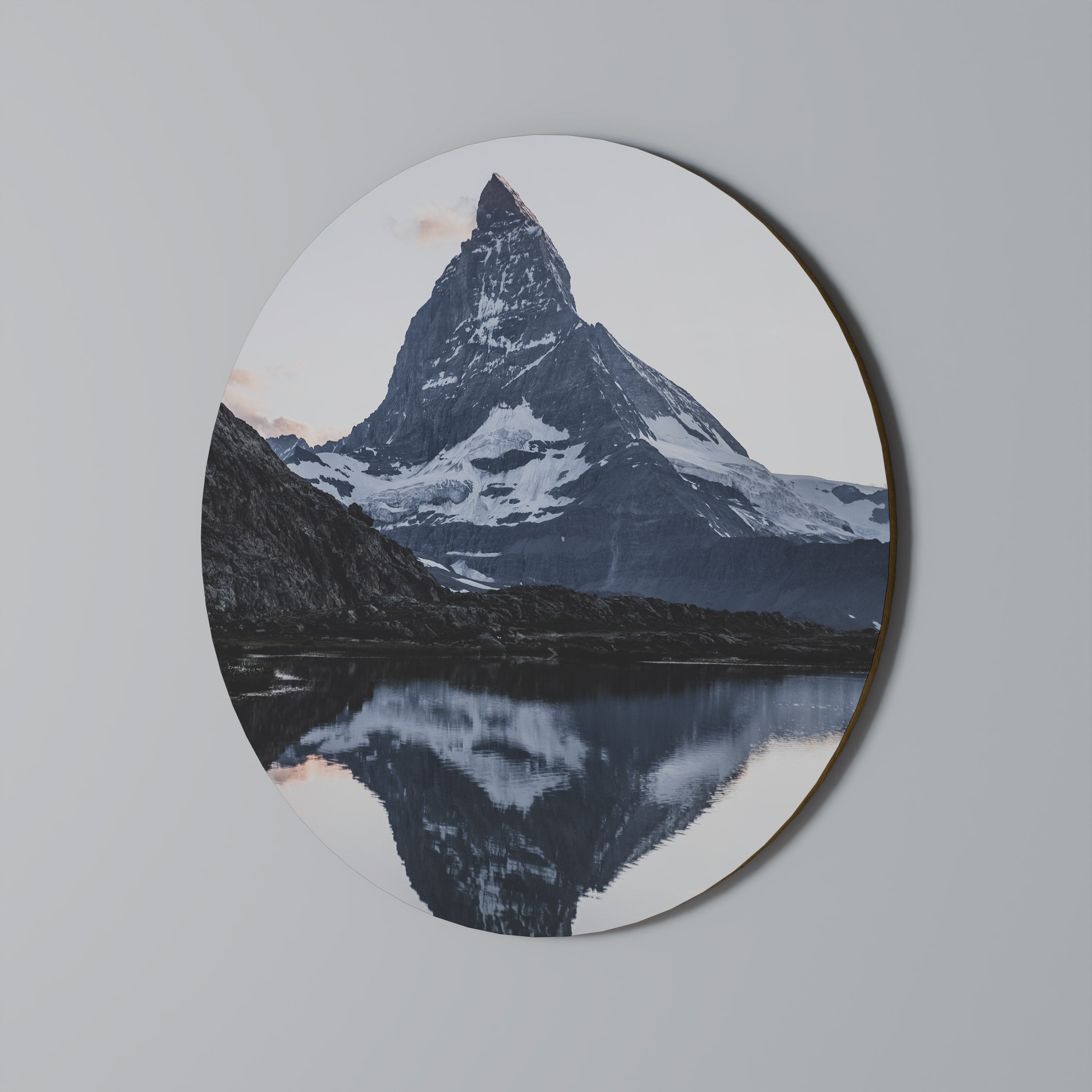 MEMORY OF MATTERHORN Obraz okrągły