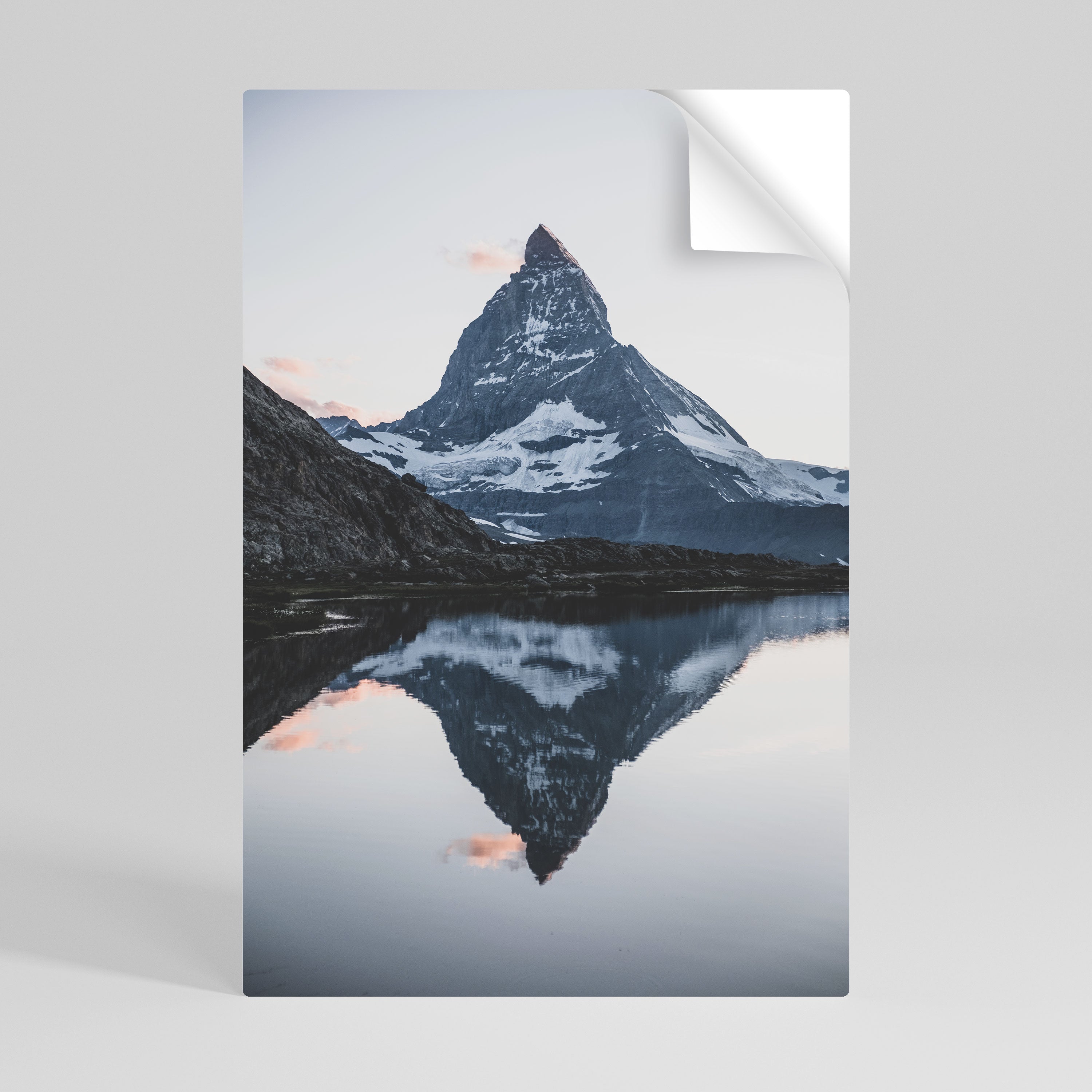 MEMORY OF MATTERHORN Naklejka/Plakat pionowy