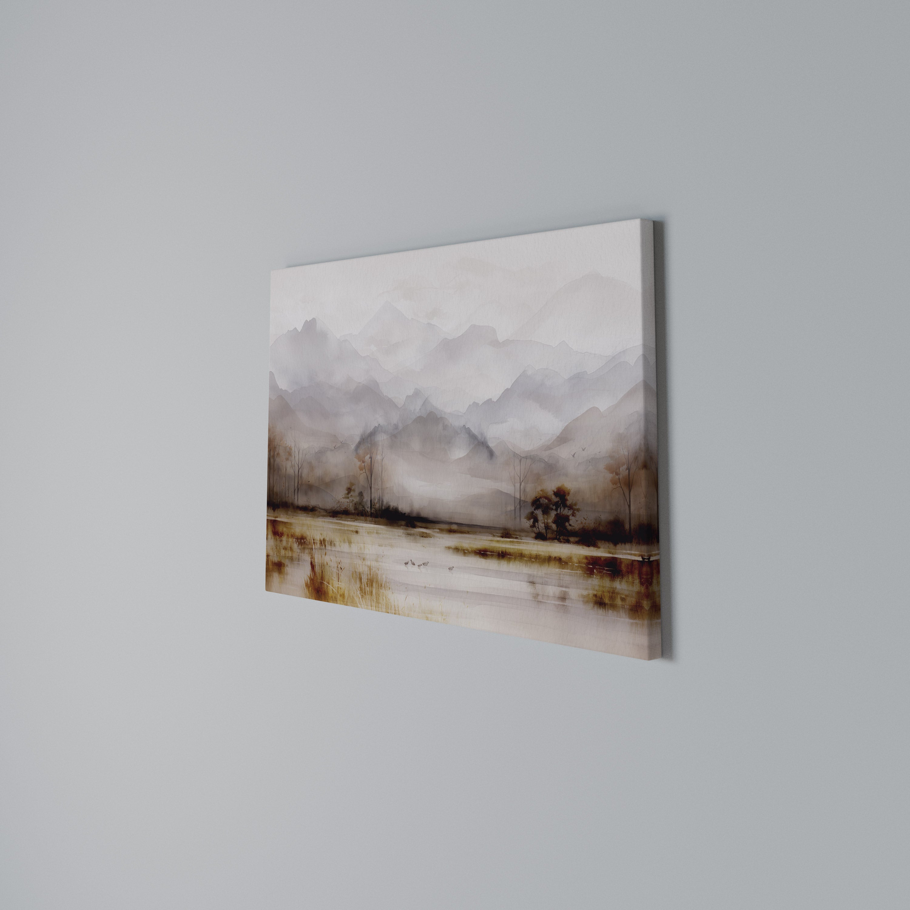 MISTY HORIZONS UNVEILED Poziomy obraz na płótnie