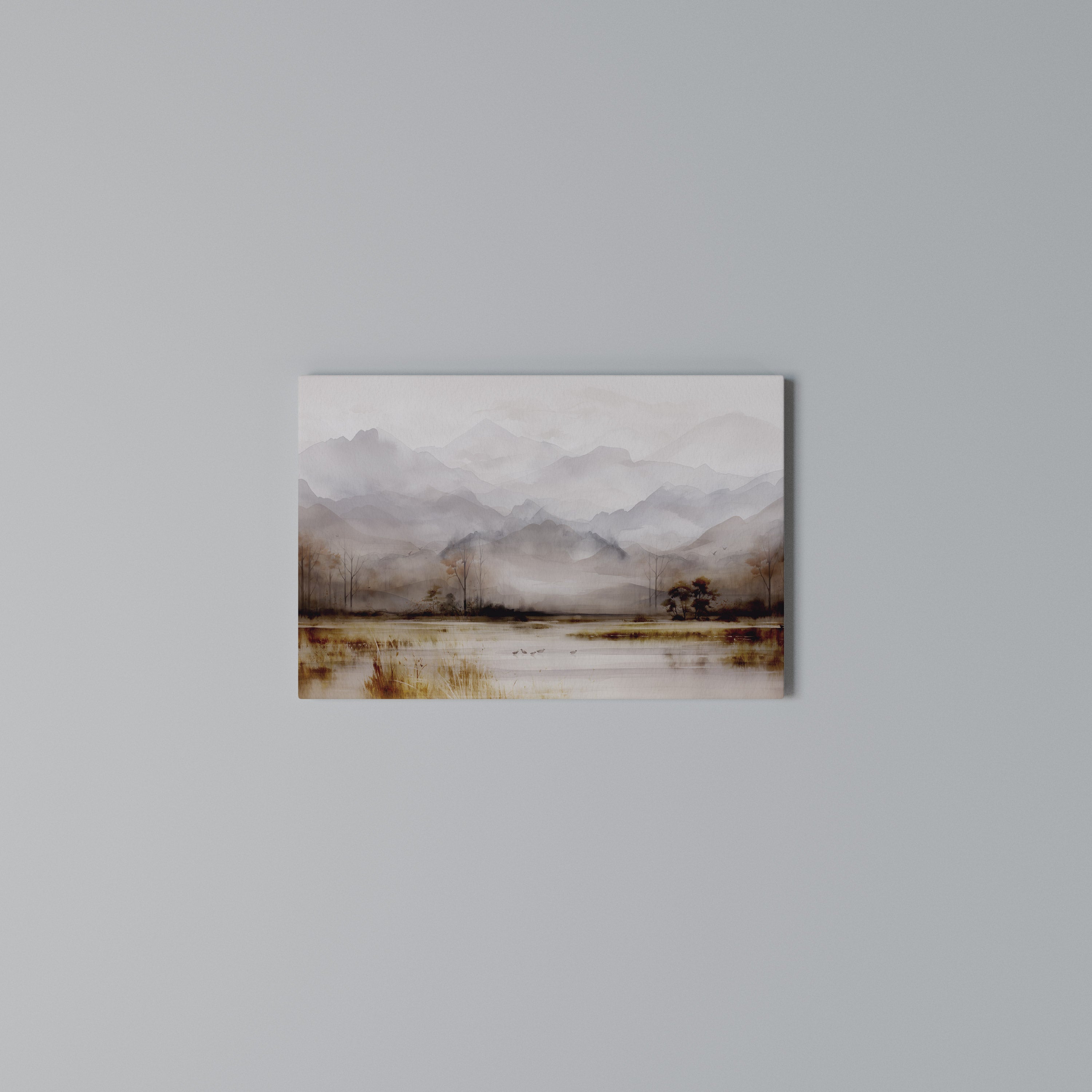 MISTY HORIZONS UNVEILED Poziomy obraz na płótnie