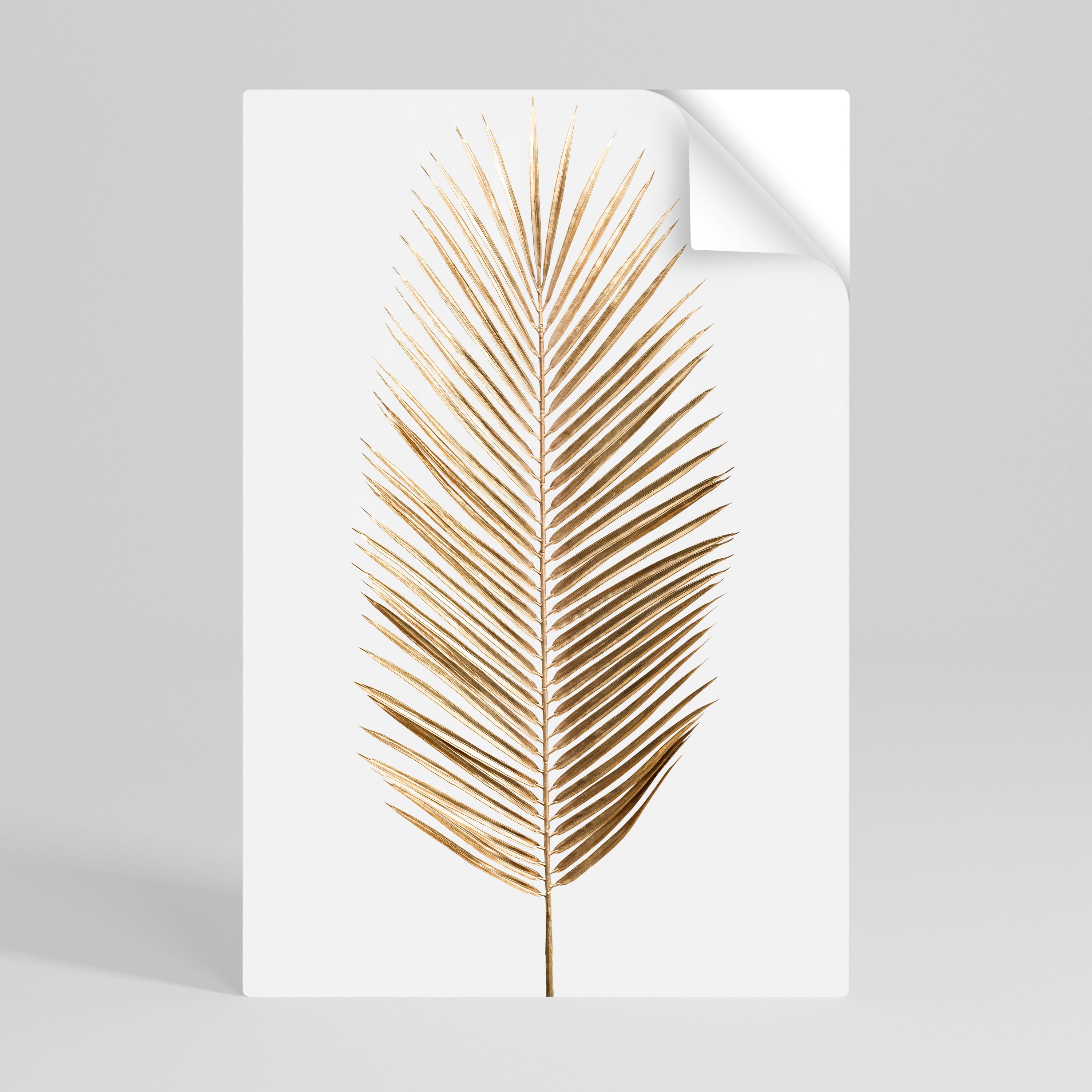 GOLDEN PALM ELEGANCE Naklejka/Plakat pionowy
