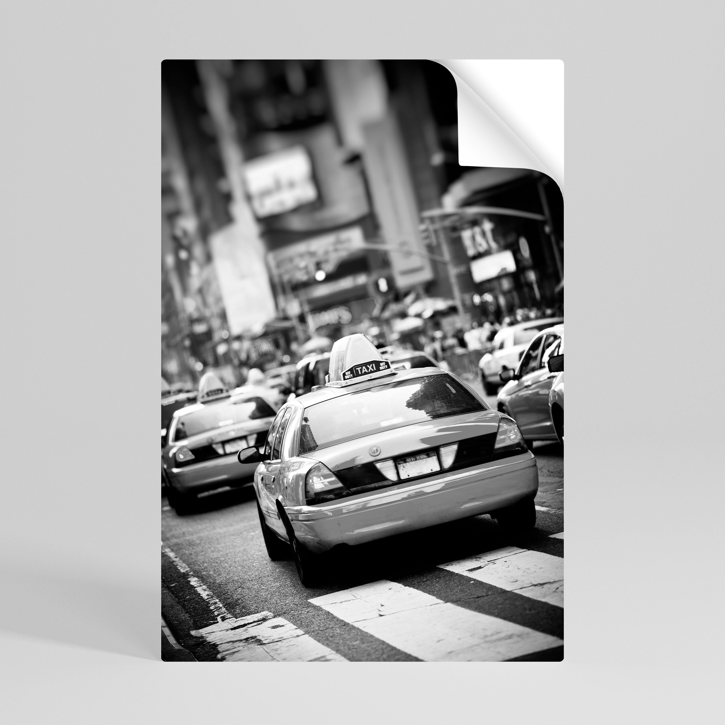 TIMELESS TAXI TALES Naklejka/Plakat pionowy