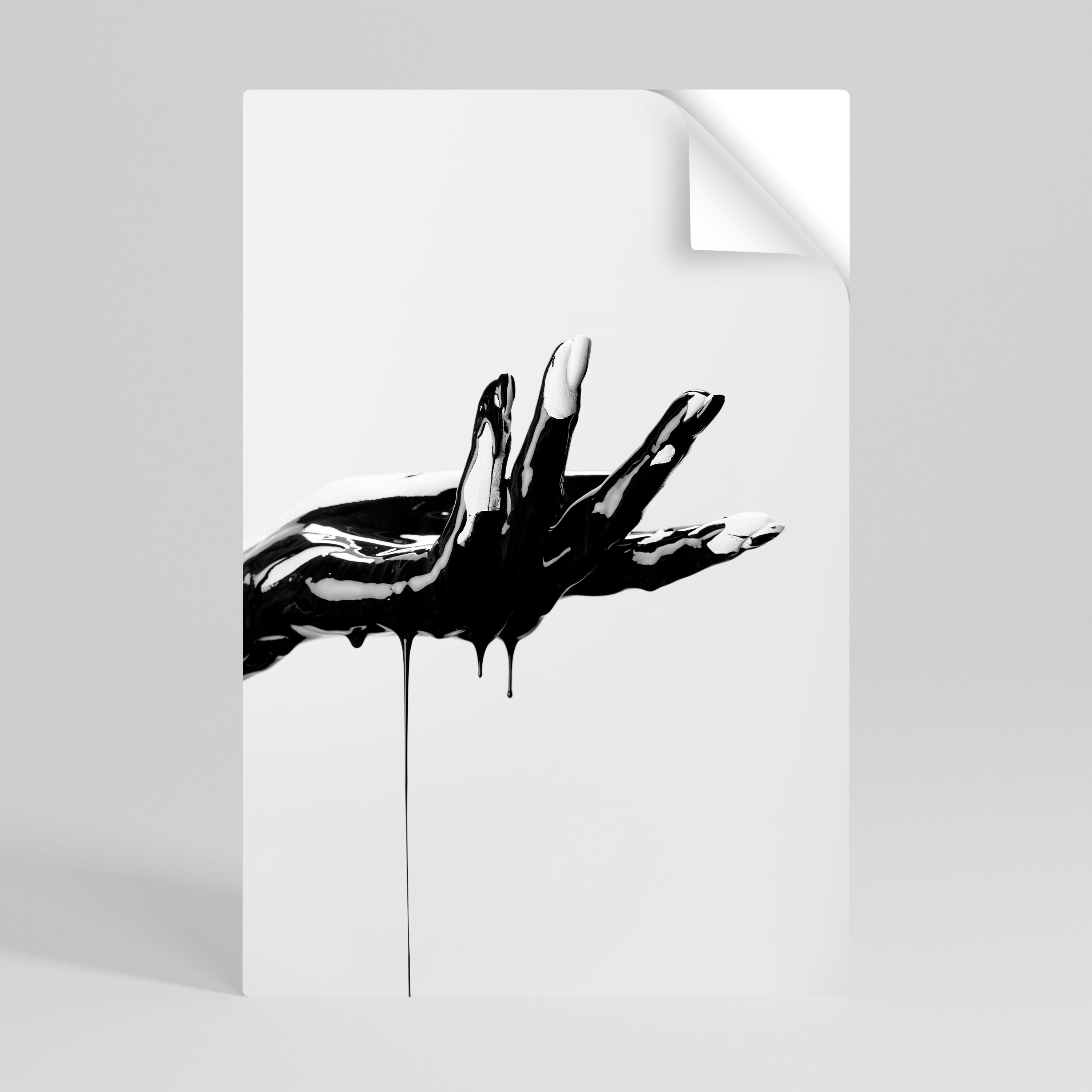 BLACK VISCOSITY Naklejka/Plakat pionowy