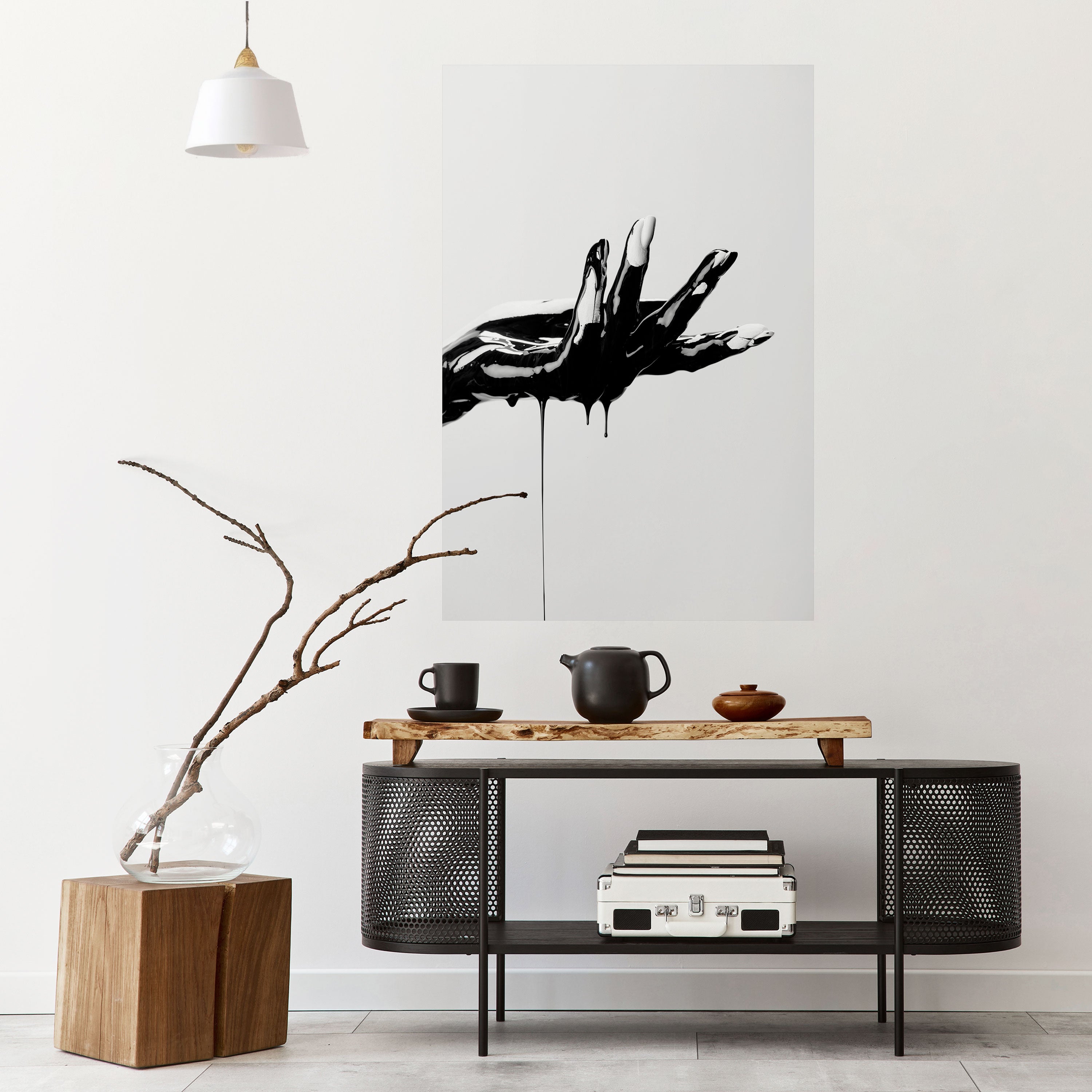 BLACK VISCOSITY Naklejka/Plakat pionowy