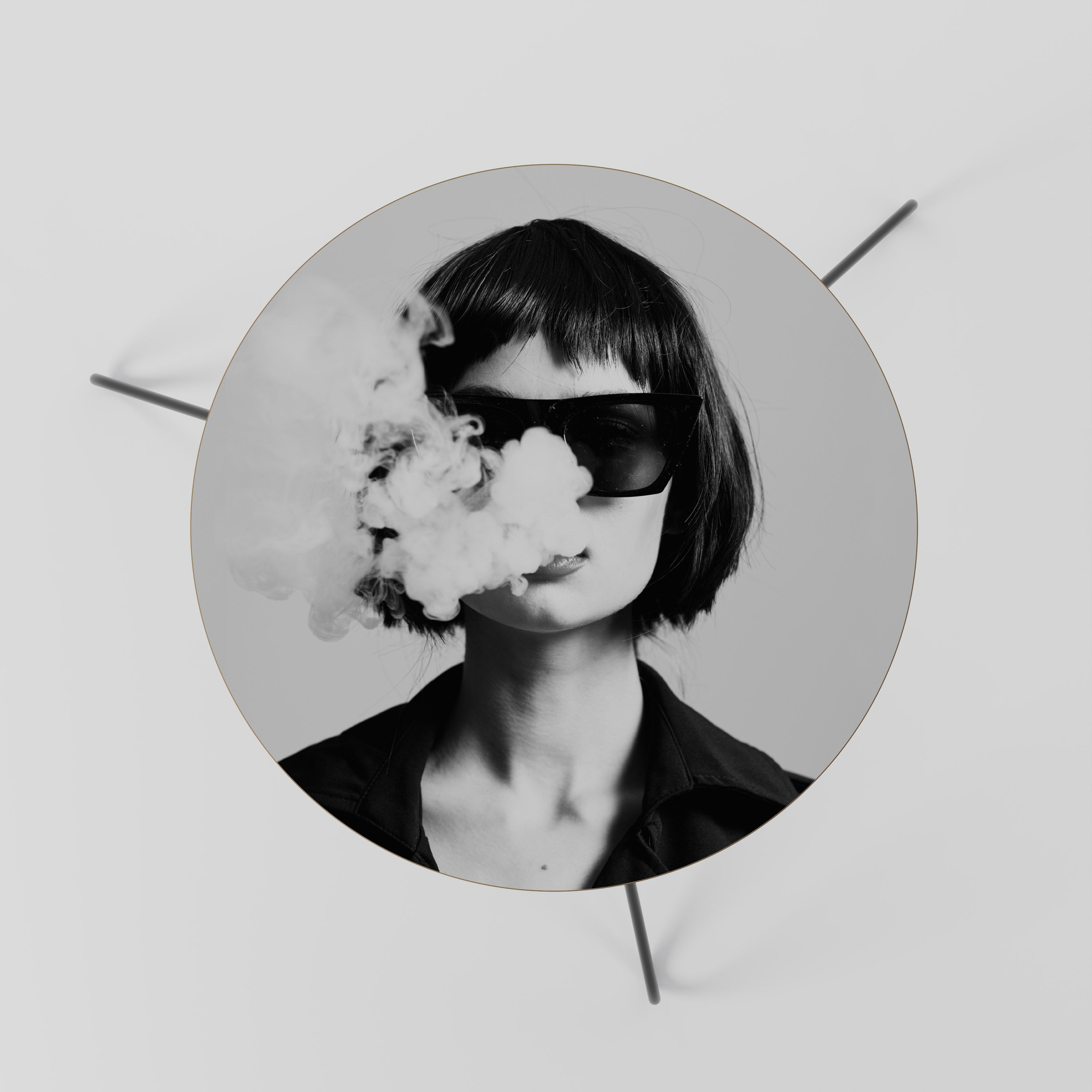 SMOKY BELLE Stolik kawowy mały