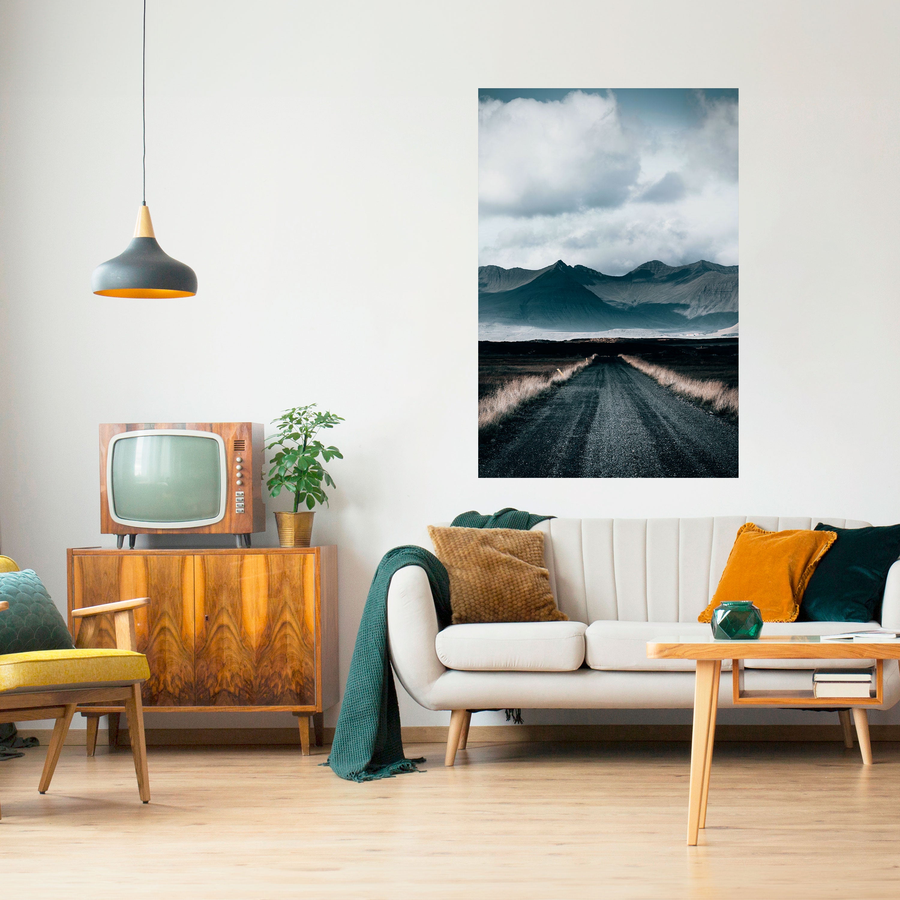 FOGBOUND HEIGHTS Naklejka/Plakat pionowy