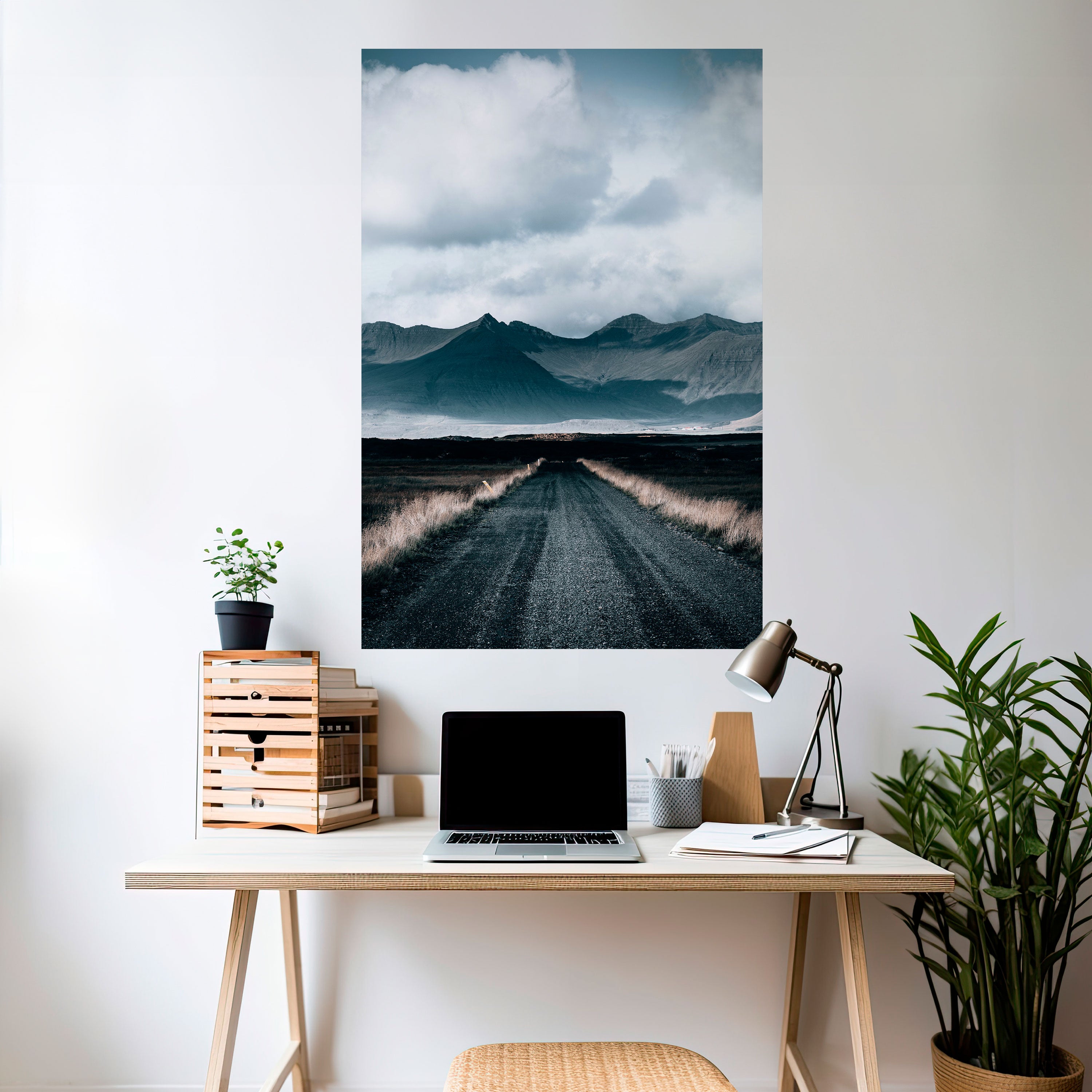 FOGBOUND HEIGHTS Naklejka/Plakat pionowy