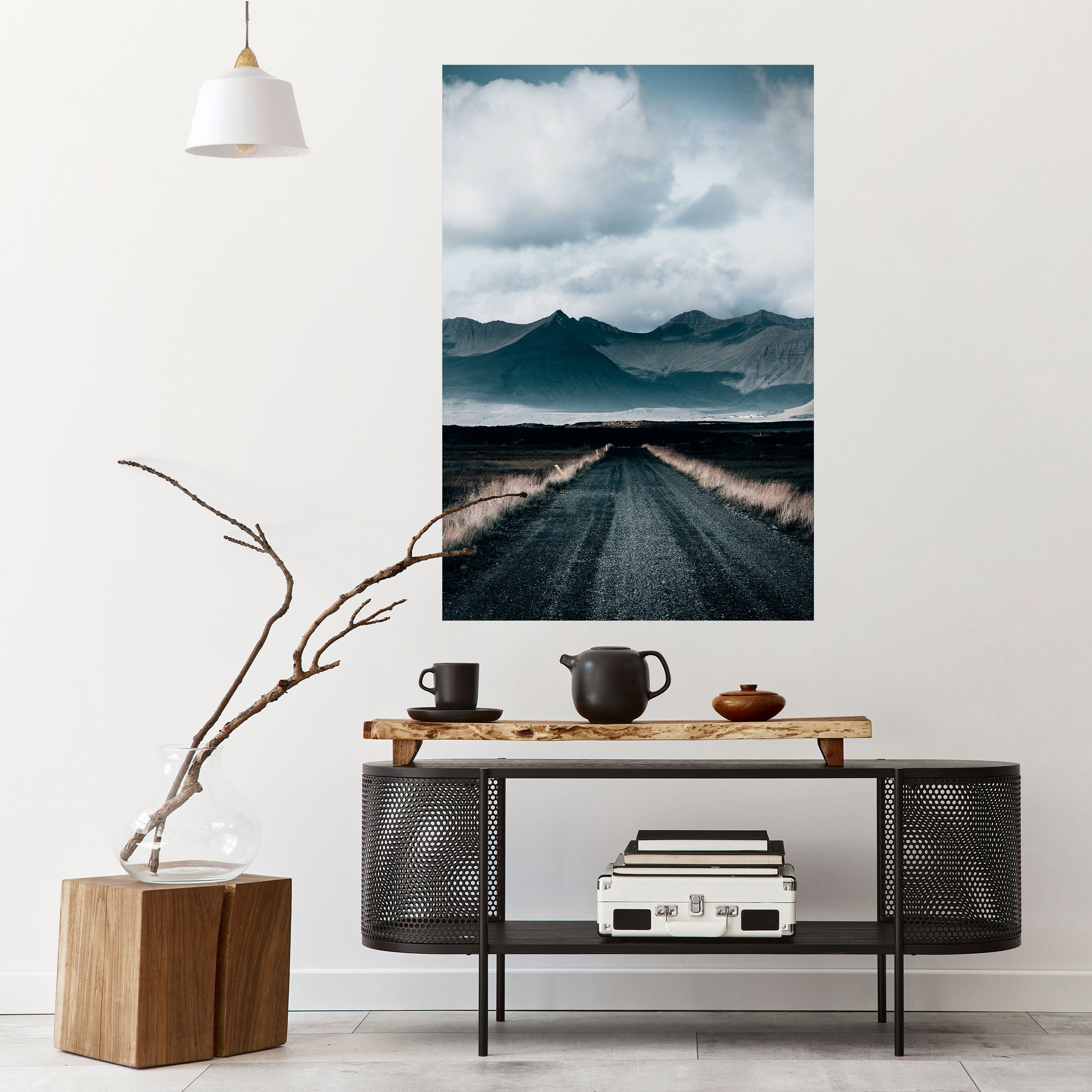FOGBOUND HEIGHTS Naklejka/Plakat pionowy