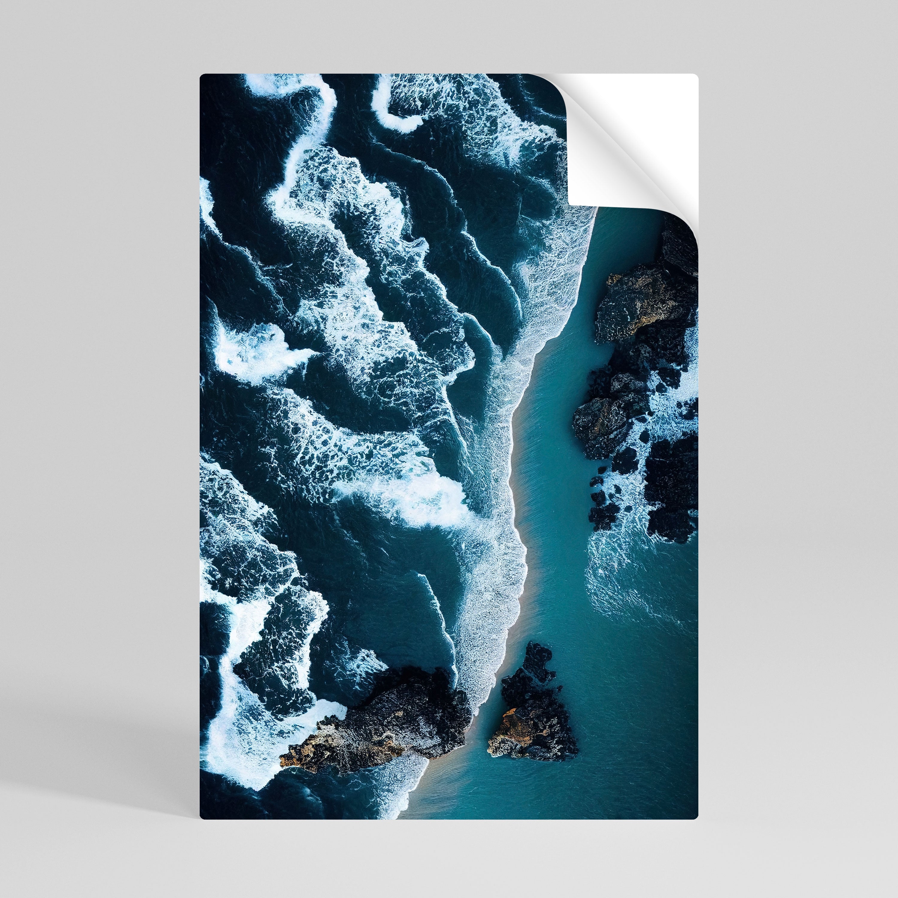 COSMIC COASTLINE Naklejka/Plakat pionowy