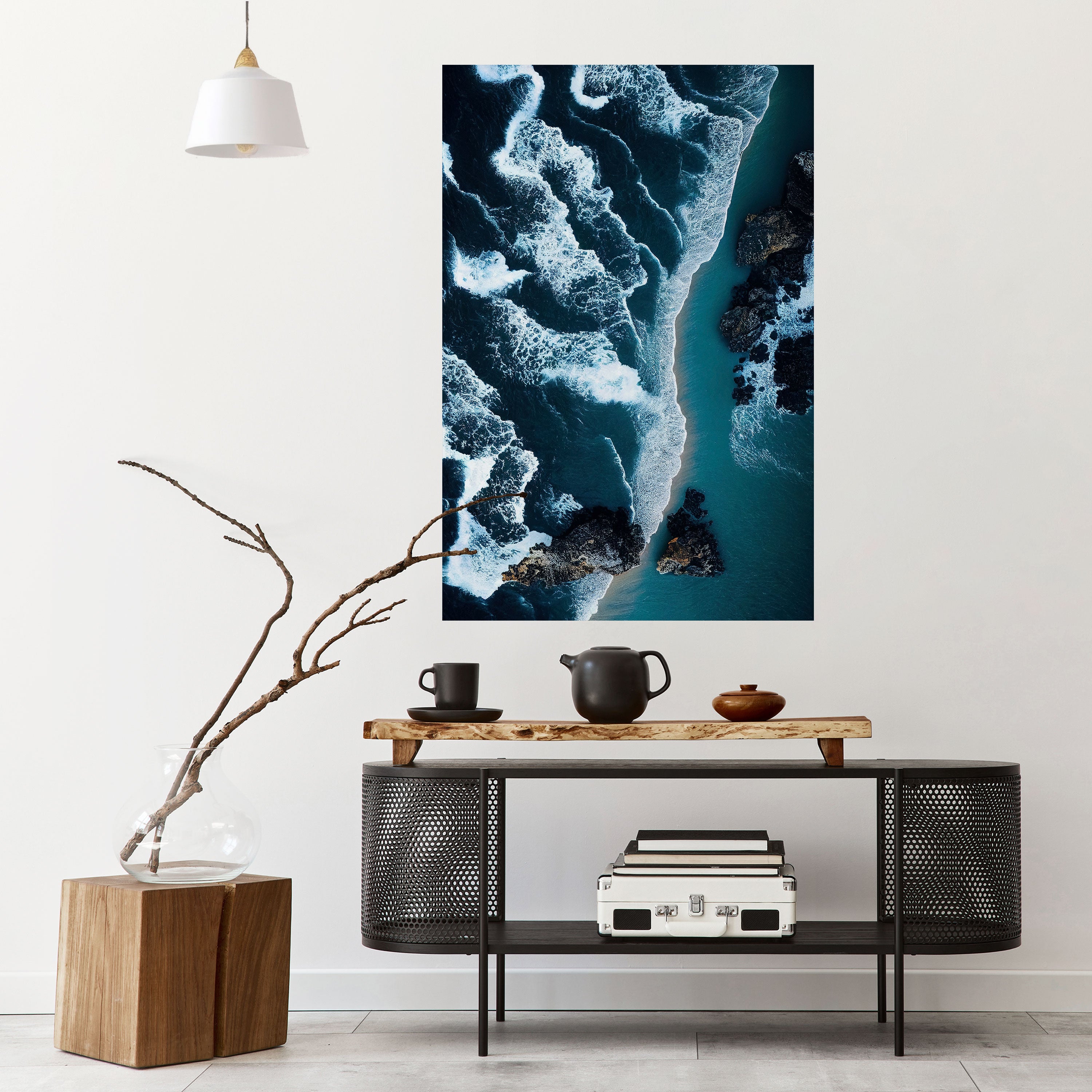 COSMIC COASTLINE Naklejka/Plakat pionowy